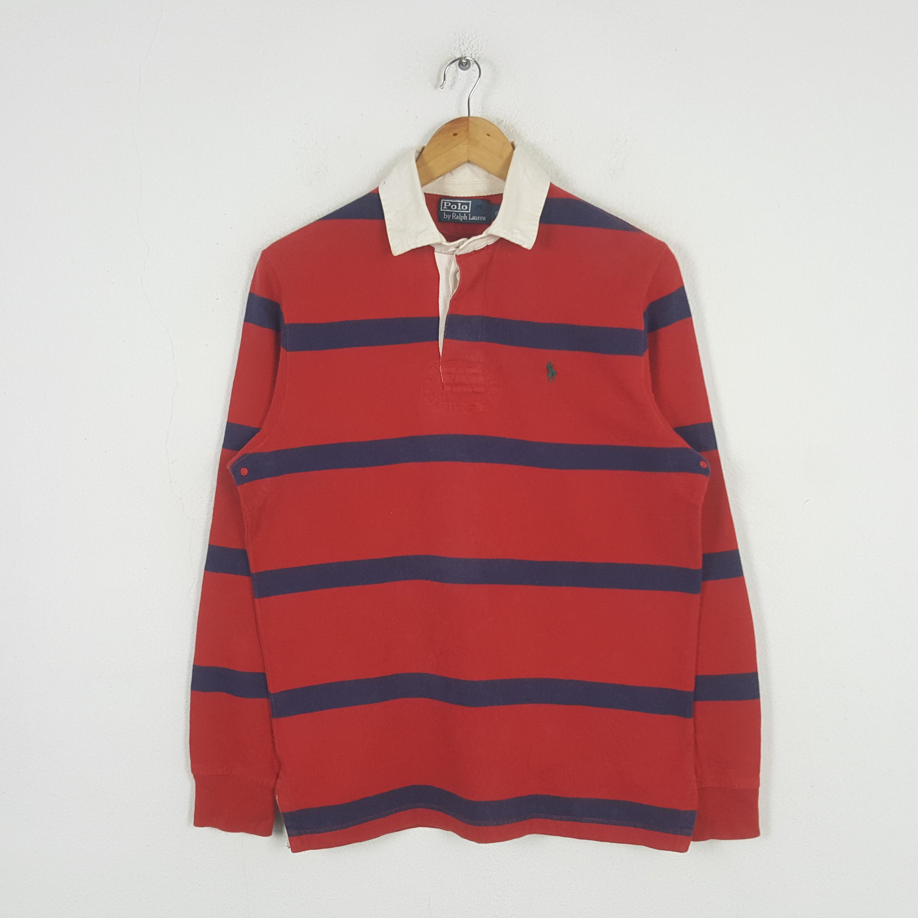 Polo Ralph Lauren Vintage Polo Ralph Lauren American Brand Rugby Polos 31 Size US M / EU 48-50 / 2 - 1 Thumbnail