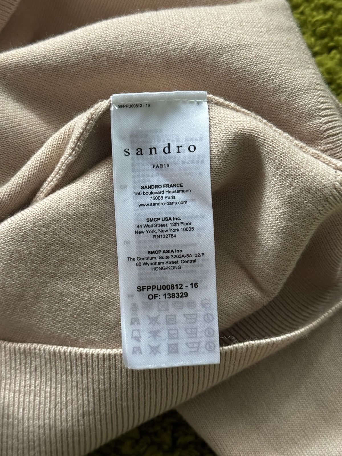 Designer × Sandro Sandro oldmoney style wool blend sweater Size M / US 6-8 / IT 42-44 - 7 Thumbnail
