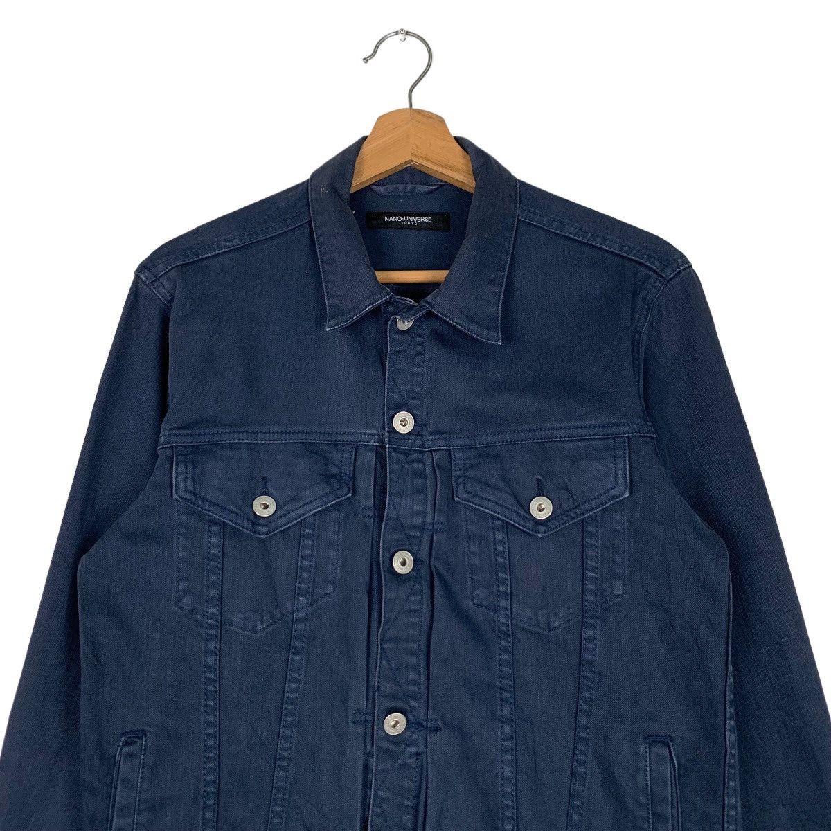 Japanese Brand NANO UNIVERSE Tokyo Type 3 Cotton Jacket #0913-C41 Size US L / EU 52-54 / 3 - 2 Thumbnail