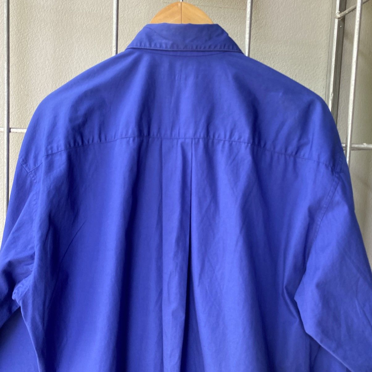 Masaki Matsushima MASAKI MATSUSHIMA Cobalt Ruffle Front Blouse Size US M / EU 48-50 / 2 - 21 Thumbnail