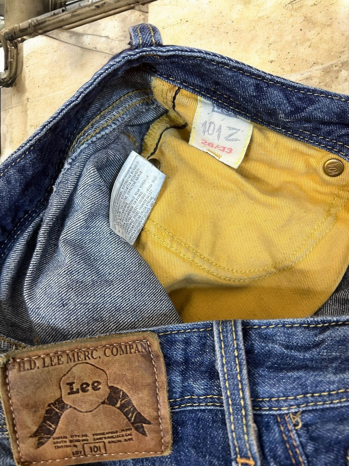 Lee Lee 101Z women’s vintage jeans size W29 L33 Size 29" - 5 Thumbnail