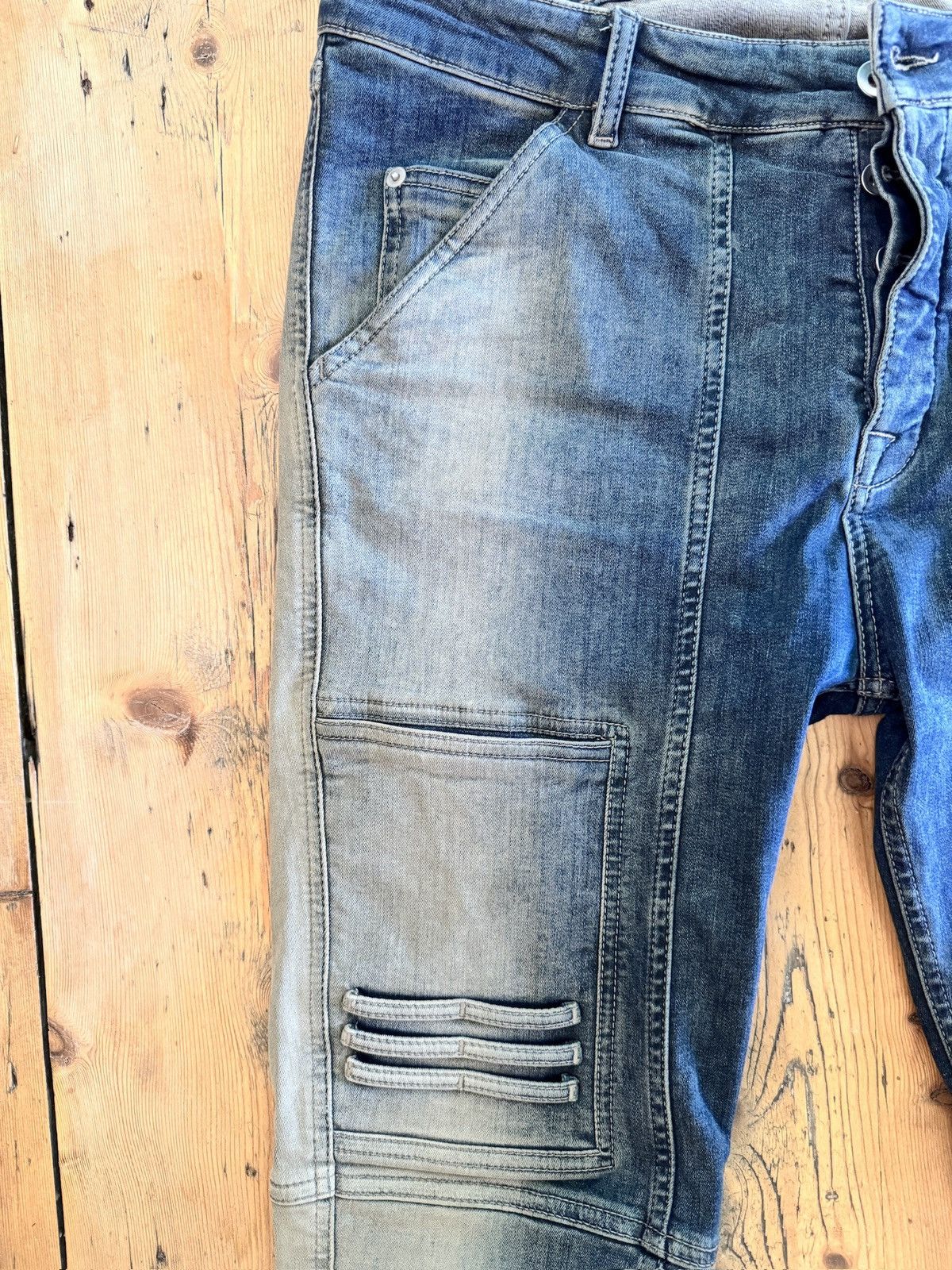 Rick Owens Drkshdw Easy Nagakin Degrade Joggers. Size US 34 / EU 50 - 6 Thumbnail