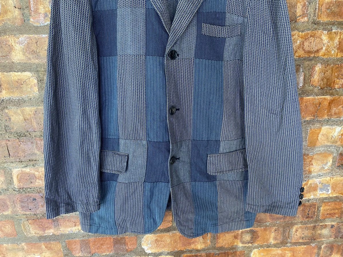 Comme des Garcons Homme AW01 Patchwork embroidered Jacket Size US L / EU 52-54 / 3 - 4 Thumbnail