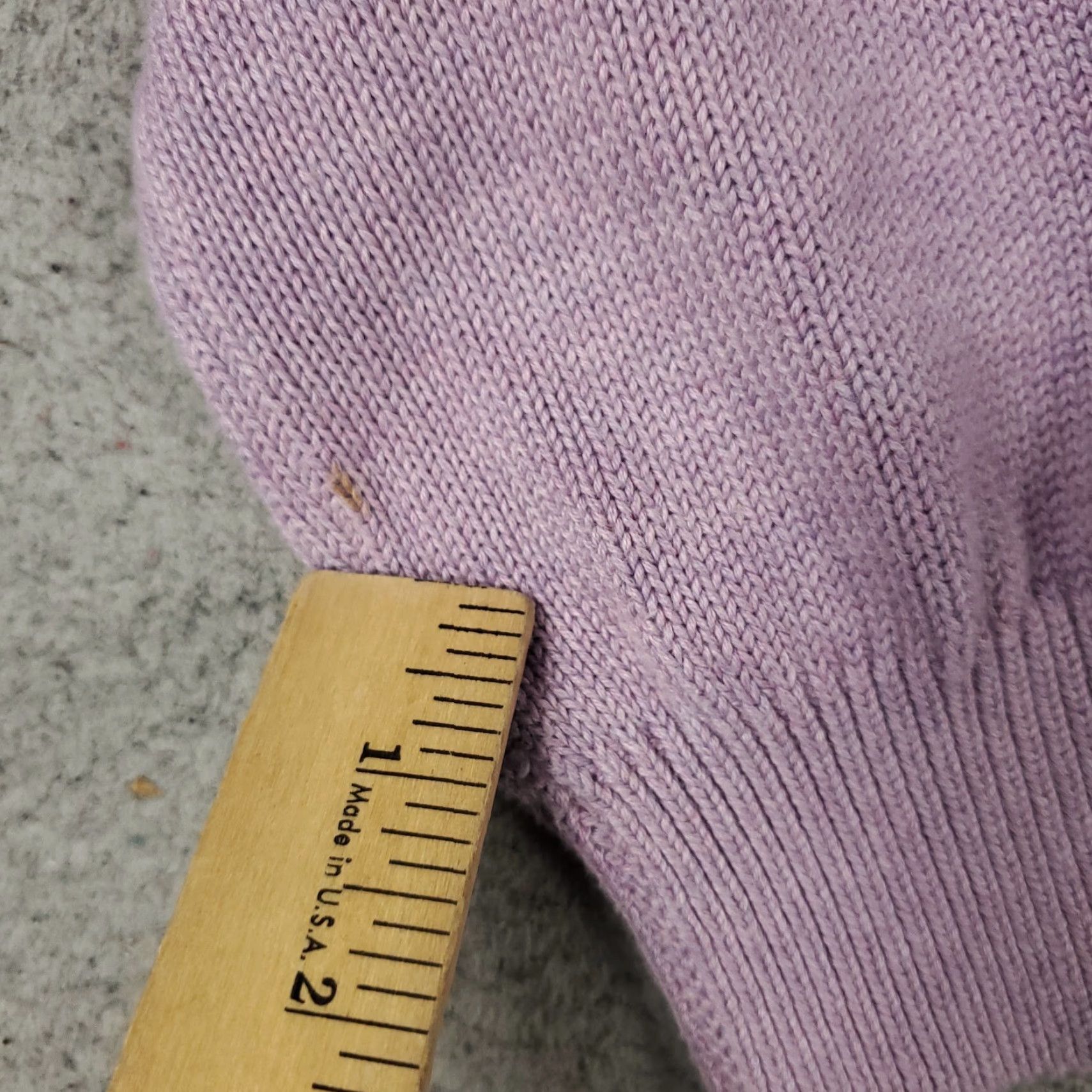 Brooks Brothers Brooks Brothers Sweater Mens XL Purple V-Neck Pullover Knit Cotton Wool Size US XL / EU 56 / 4 - 4 Thumbnail
