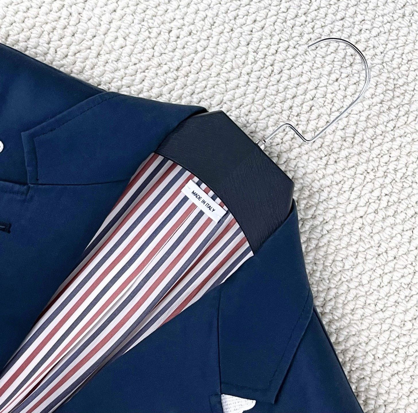 Thom Browne Thom Browne Navy Suit-Style Coat Size US XS / EU 42 / 0 - 3 Thumbnail
