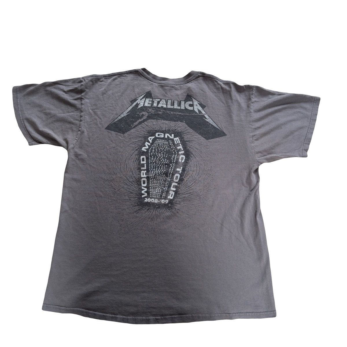 Vintage Vintage Metallica Death Magnetic T Shirt Size US XL / EU 56 / 4 - 2 Thumbnail