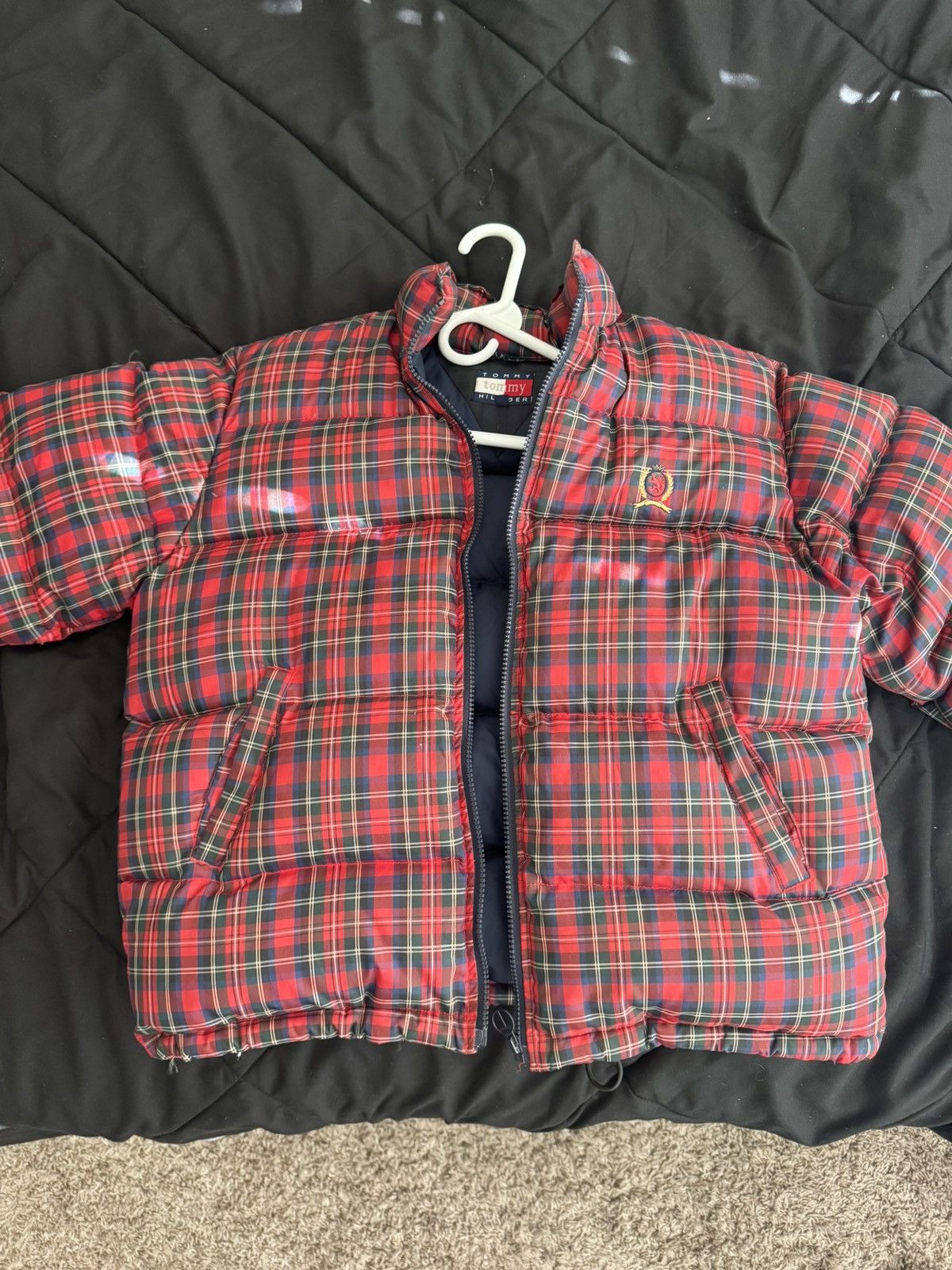 Tommy Hilfiger Vintage Tommy Hilfiger tartan plaid puffer jacket Size US M / EU 48-50 / 2 - 2 Thumbnail
