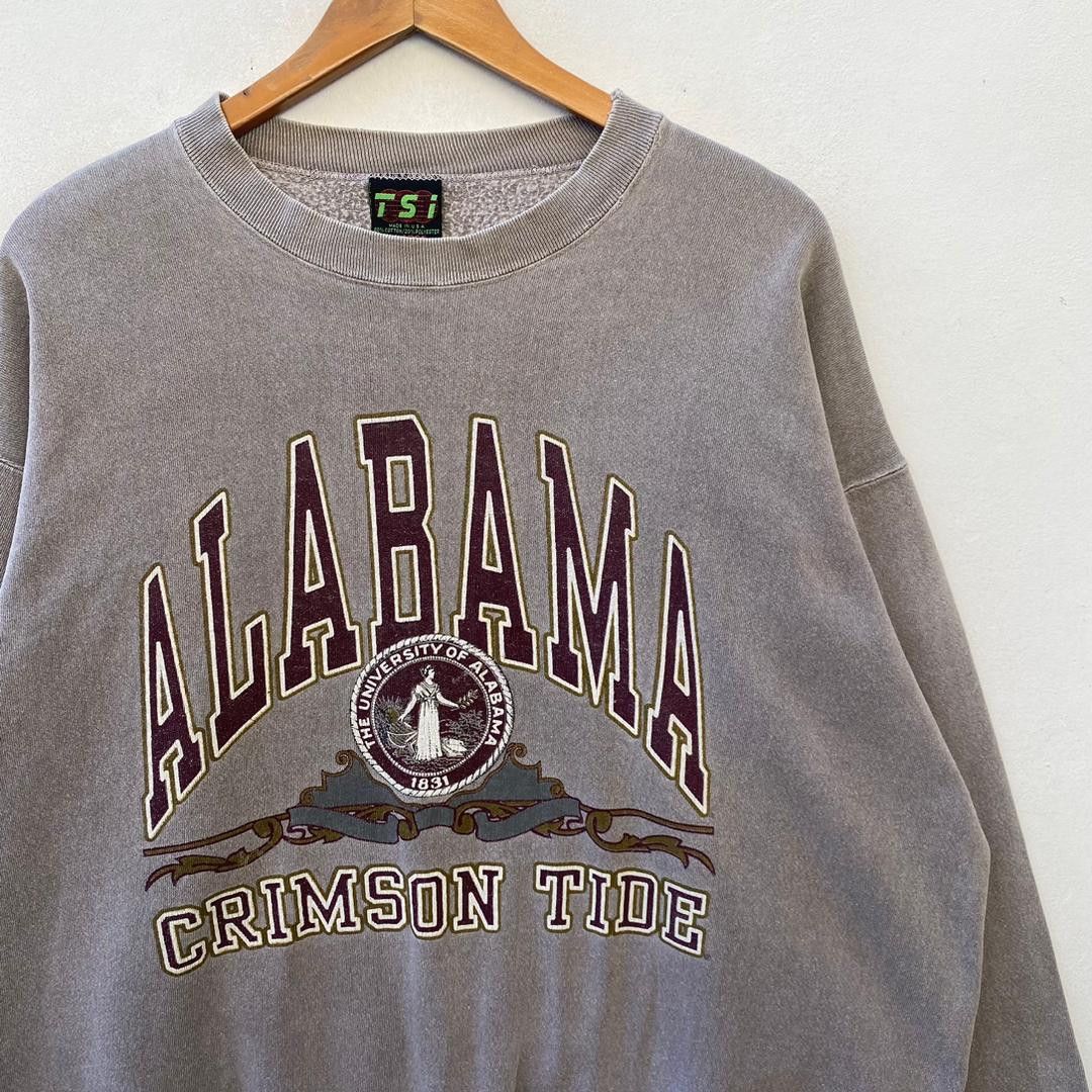 Vintage VINTAGE UNIVERSITY ALABAMA CRIMSON TIDE SWEATSHIRT Size US XL / EU 56 / 4 - 3 Thumbnail