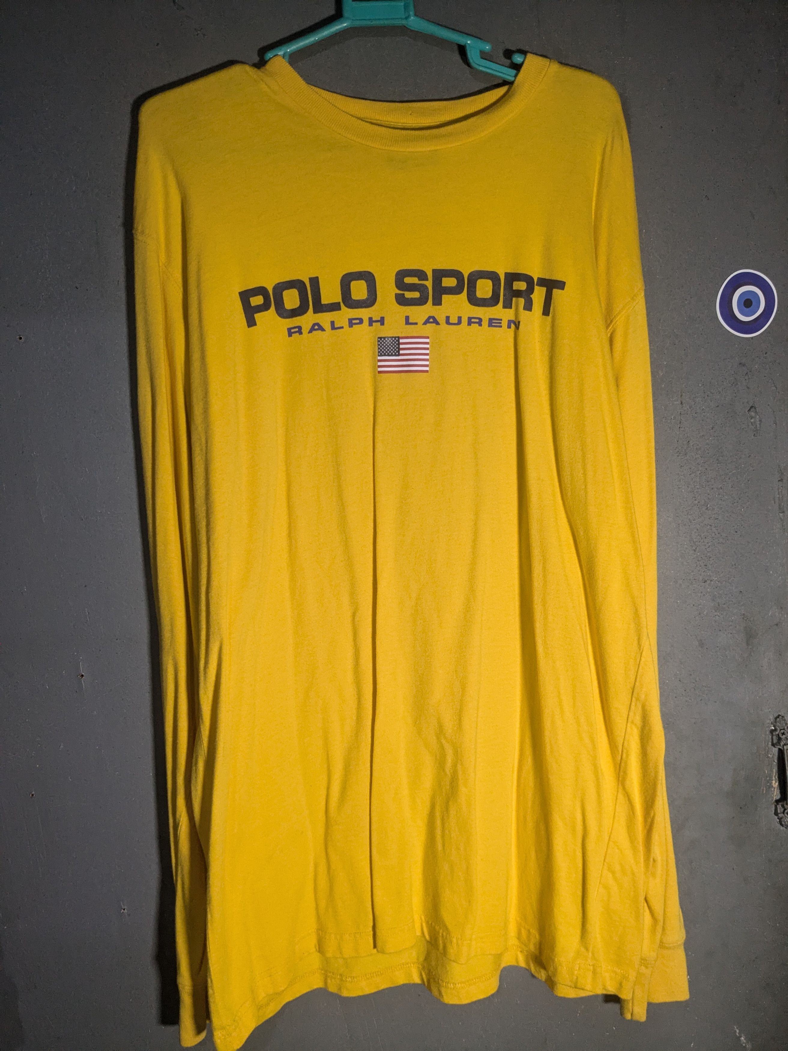 Ralph Lauren polosport long sleeve t-shirt authentic 90's made in USa Size US XL / EU 56 / 4 - 1 Thumbnail