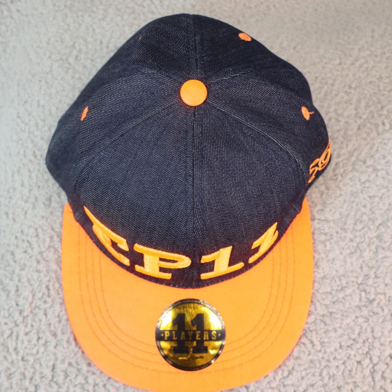Other Black Orange Hat Cap Snapback Eleven Players EP11 Denim sk8 Size ONE SIZE - 7 Thumbnail