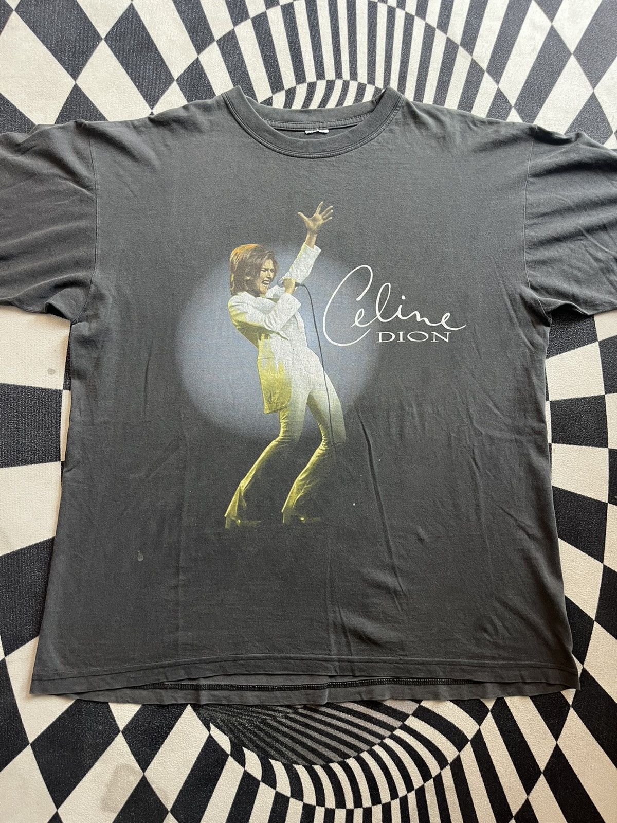 Band Tees Vintage Celine DION 1996’s Five Star Artist Tshirt Size US XL / EU 56 / 4 - 4 Thumbnail