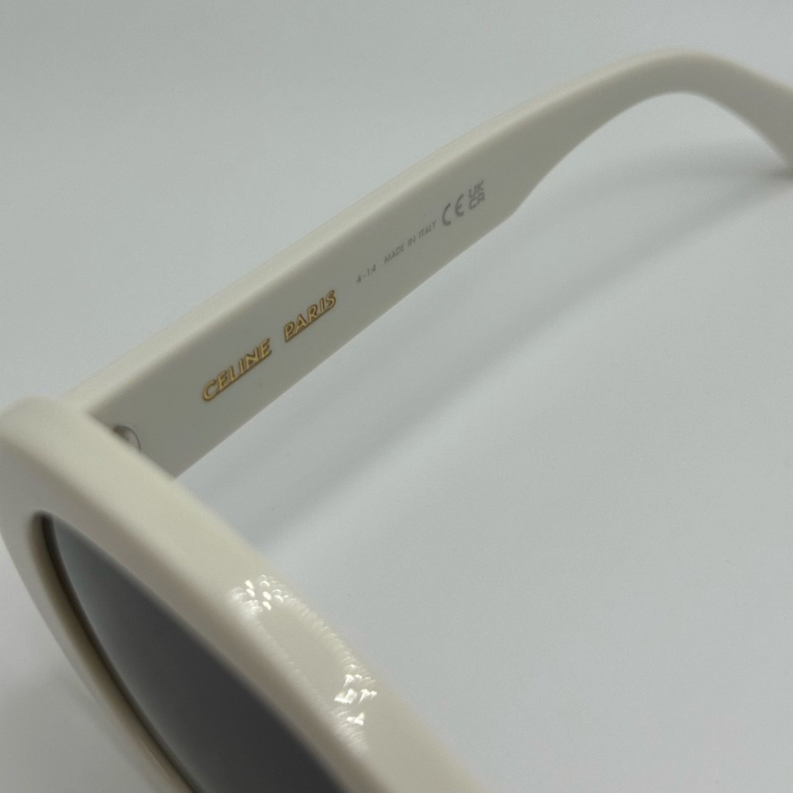 Celine CELINE Triomphe Sunglasses CL40194U Ivory/Smoke Women Size ONE SIZE - 6 Thumbnail