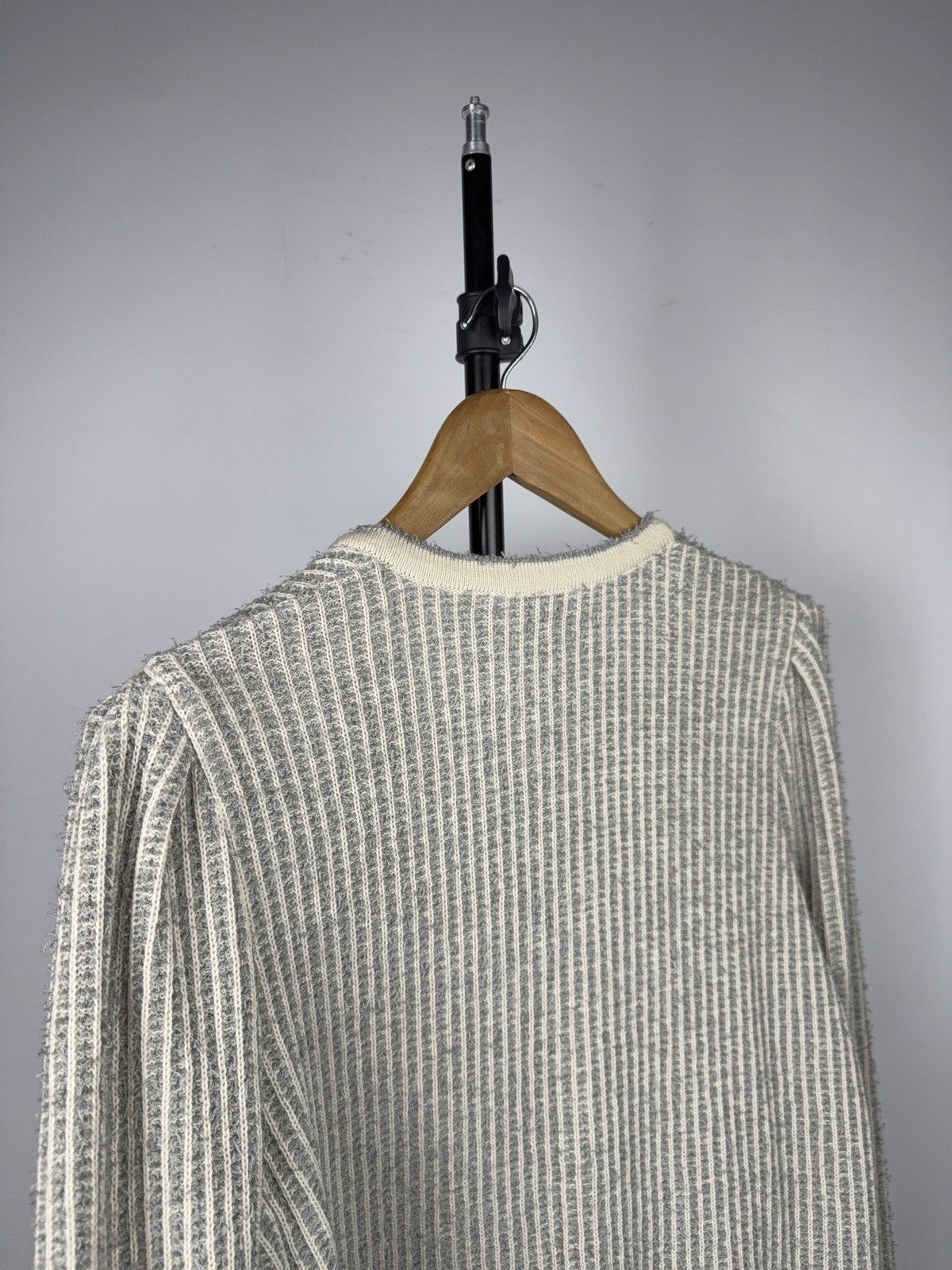 Pierre Cardin Retro 80s Pierre Cardin Paris West Germany Ribbed Cardigan Size S / US 4 / IT 40 - 12 Thumbnail