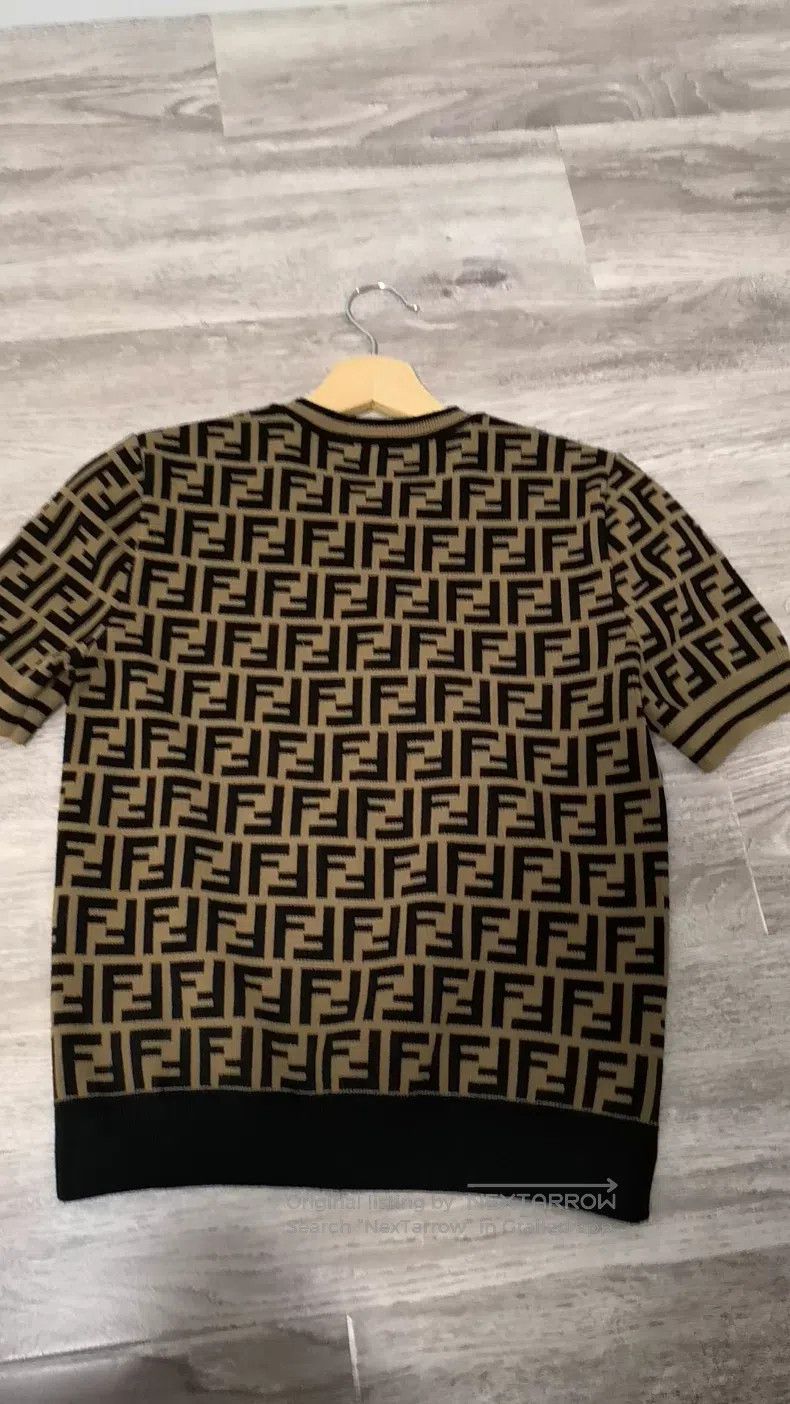Fendi Fendi Knit short-sleeve sweater Size XS / US 0-2 / IT 36-38 - 2 Thumbnail