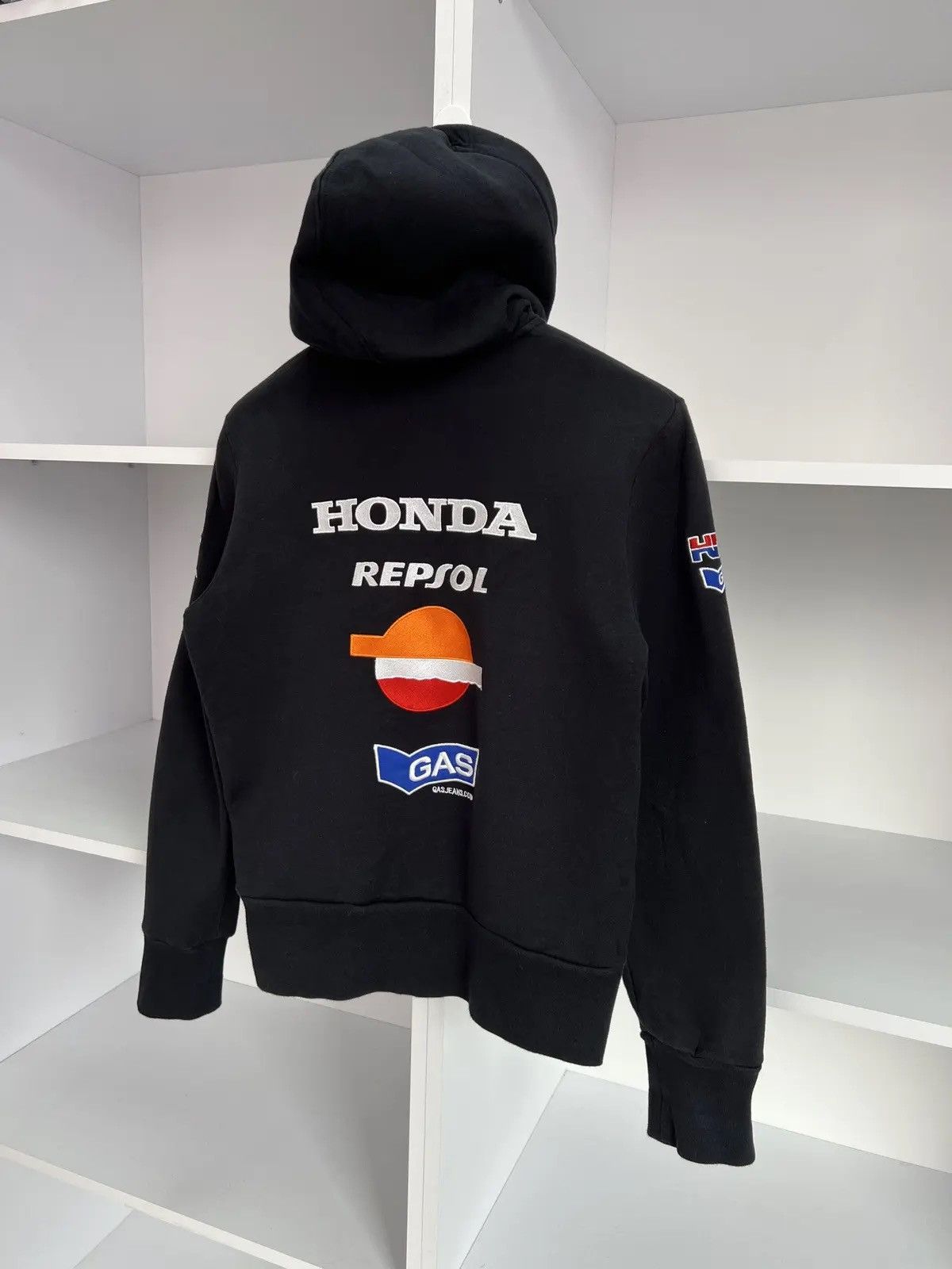 Honda × Vintage Vintage Vintage Racing Honda Repsol Big Logo Zip Hoodie Size US S / EU 44-46 / 1 - 11 Thumbnail