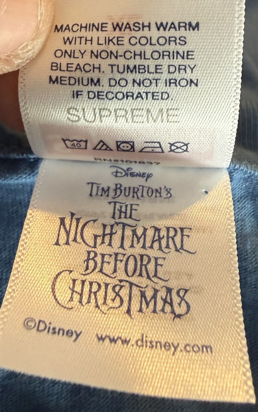 Disney × Supreme Supreme Jack skeleton, XL nightmare before Christmas Size US XL / EU 56 / 4 - 5 Thumbnail