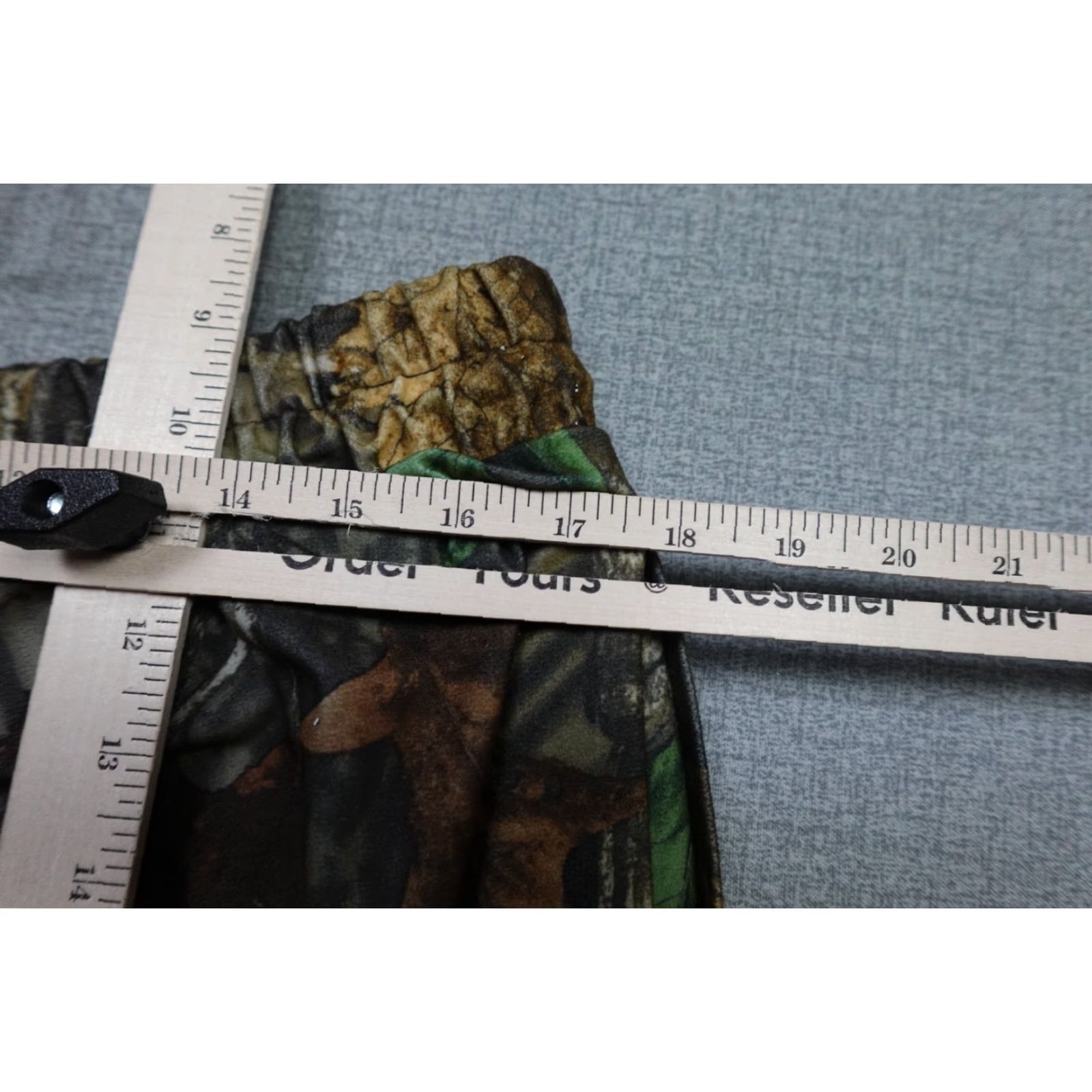 Vintage VINTAGE Red Head Pants Men L Brown Camo 5-Pocket Cargo Straight Relaxed Chino Workwear Belt Loops Zipper Button Fall/Winter/Spring 34in Inseam Mens Size US 33 - 7 Thumbnail