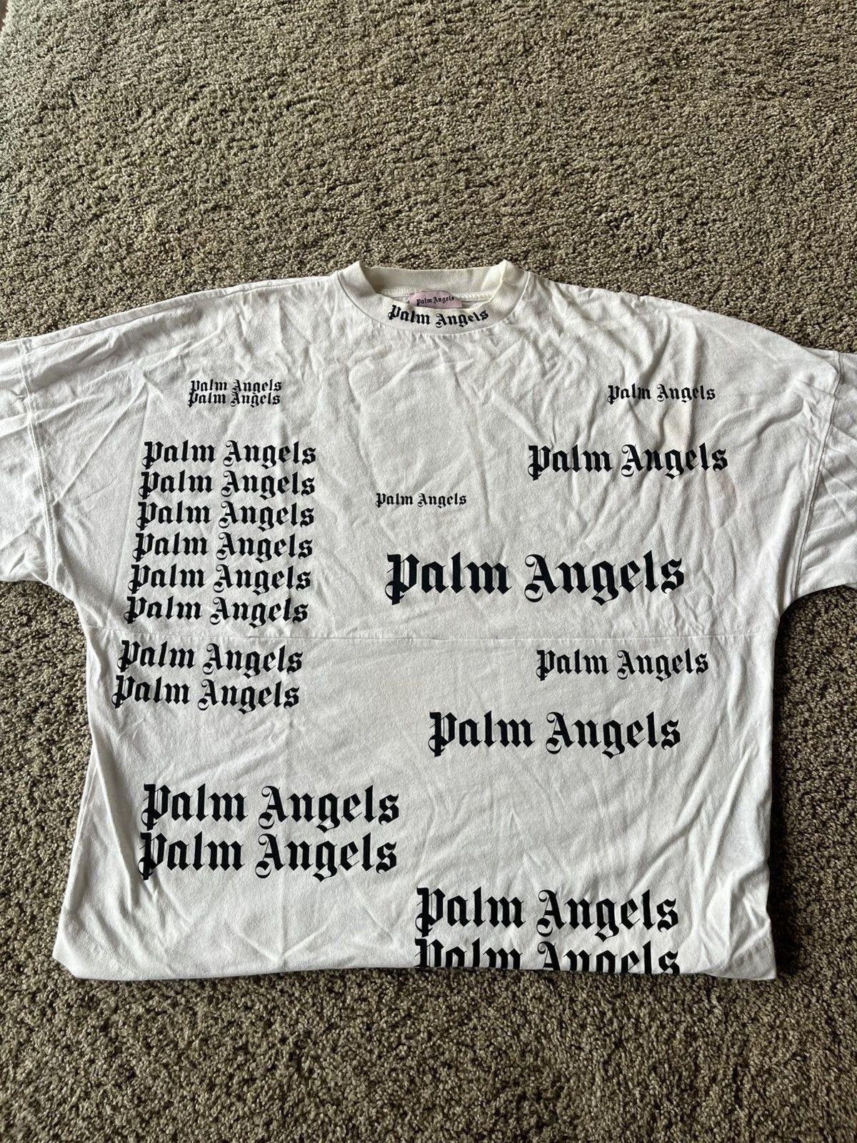 Palm Angels Palm Angels Long Sleeve Tee Size US S / EU 44-46 / 1 - 1 Thumbnail