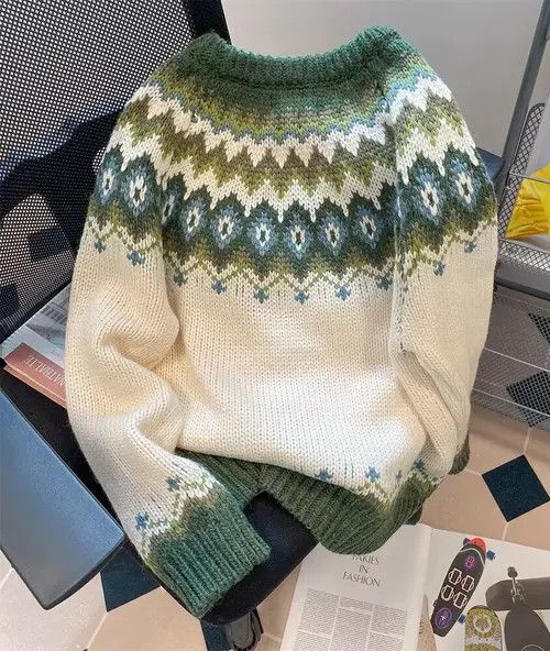 Japanese Brand × Vintage Y2K Knitted Sweater Size ONE SIZE - 2 Thumbnail