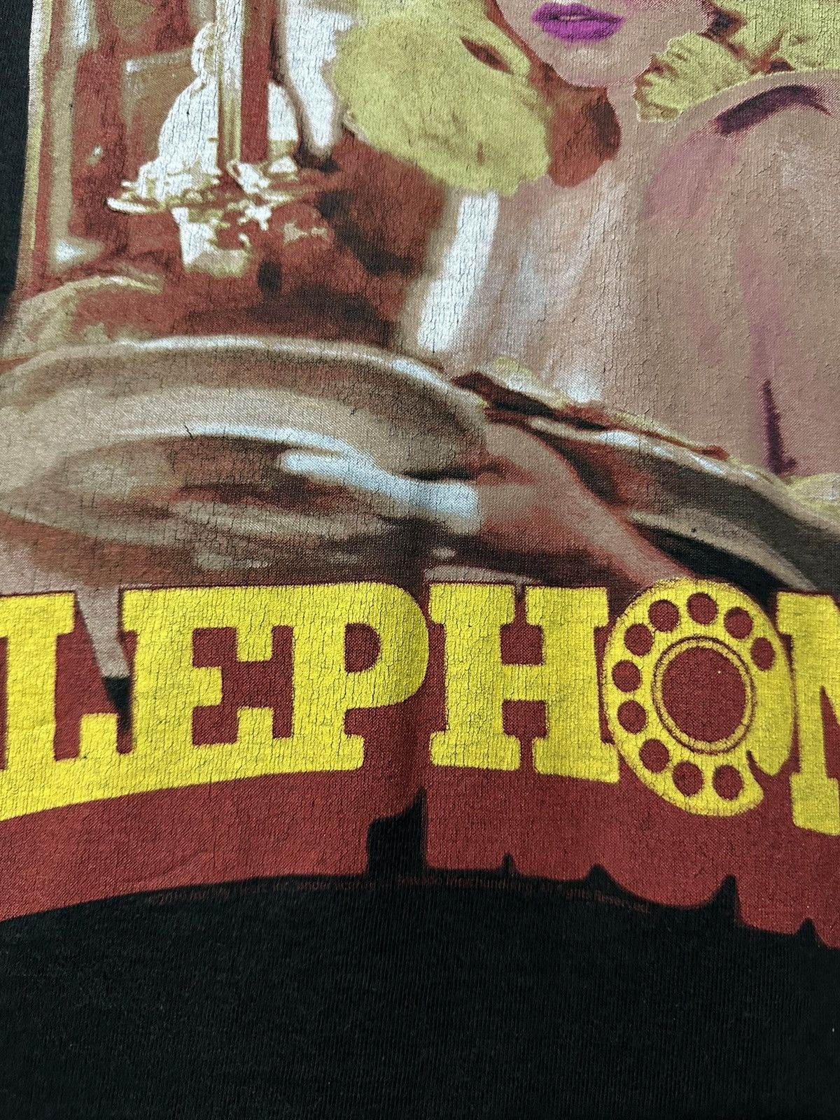 Band Tees × Rap Tees × Vintage Vintage Lady Gaga Telephone Tour Faded Tee Size US M / EU 48-50 / 2 - 6 Thumbnail