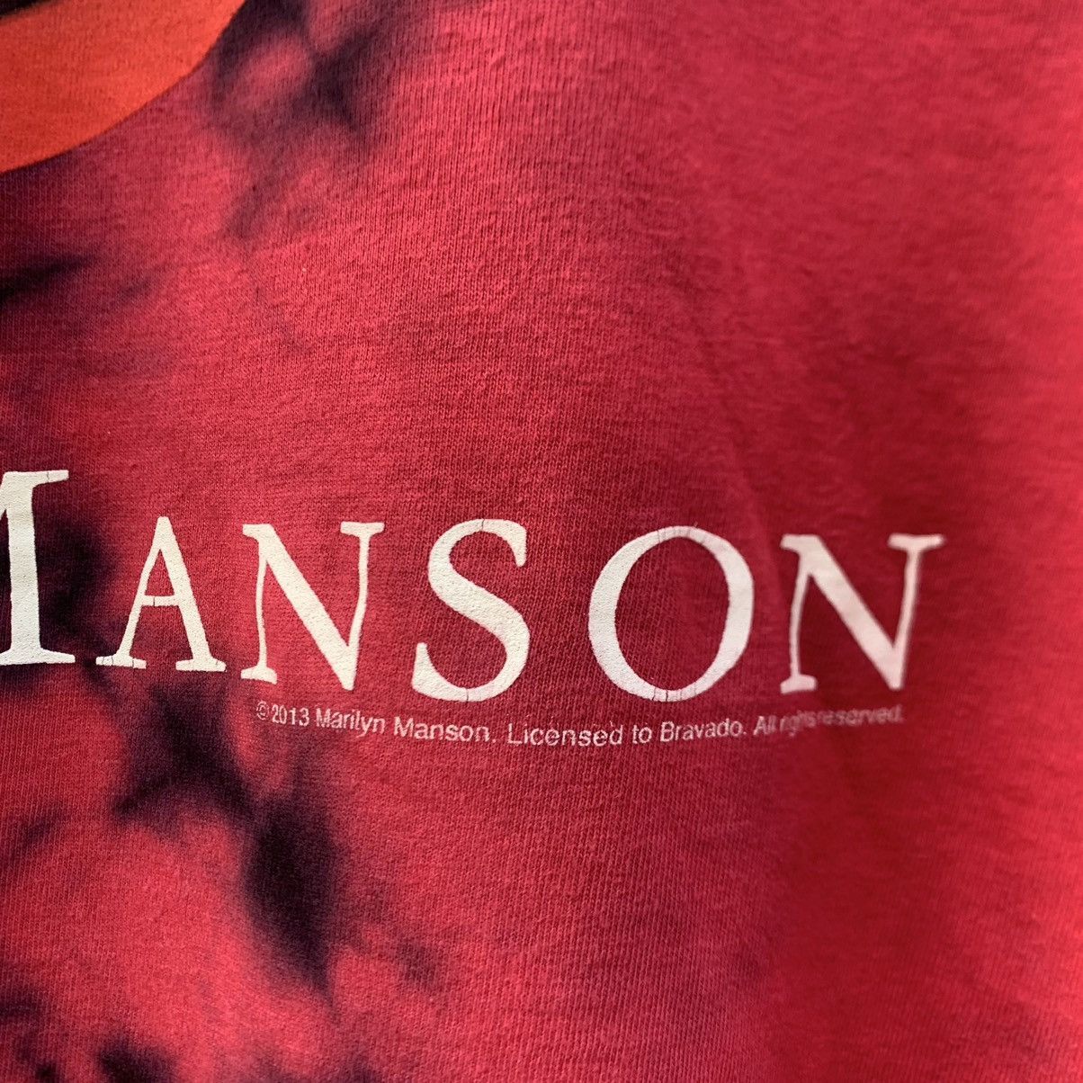 Band Tees 🔥Thrash🔥Marilyn Manson Tie Dye Band Tee Size US M / EU 48-50 / 2 - 4 Thumbnail