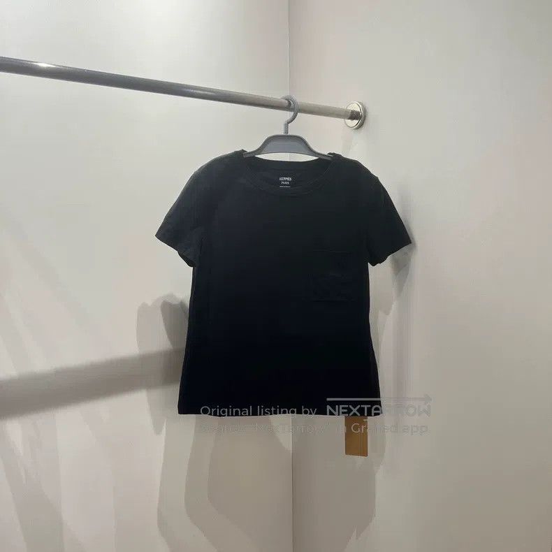 Hermes Hermes Embroidered T-shirt Size S / US 4 / IT 40 - 1 Thumbnail