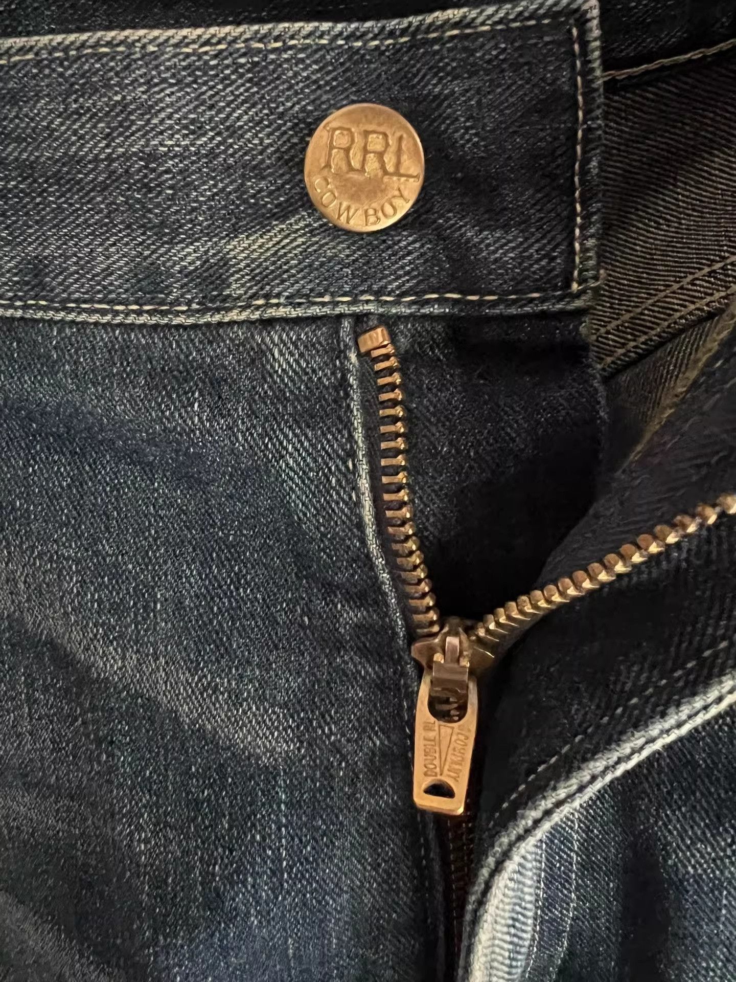 RRL Ralph Lauren RRL Double RL Distressed Vintage Jeans Size US 32 / EU 48 - 4 Thumbnail