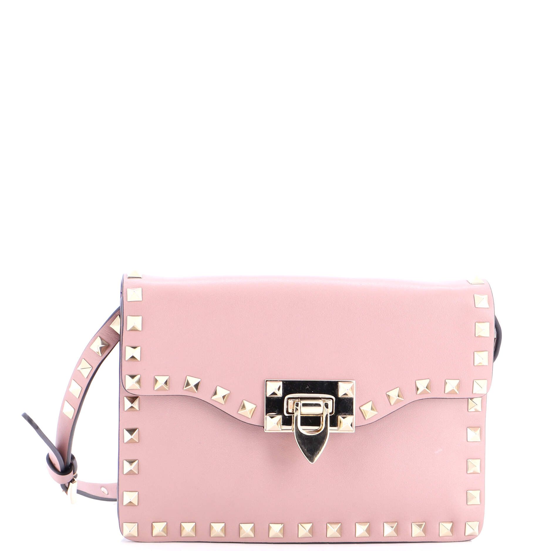 Valentino Rockstud Flip Lock Flap Bag Size ONE SIZE - 1 Thumbnail