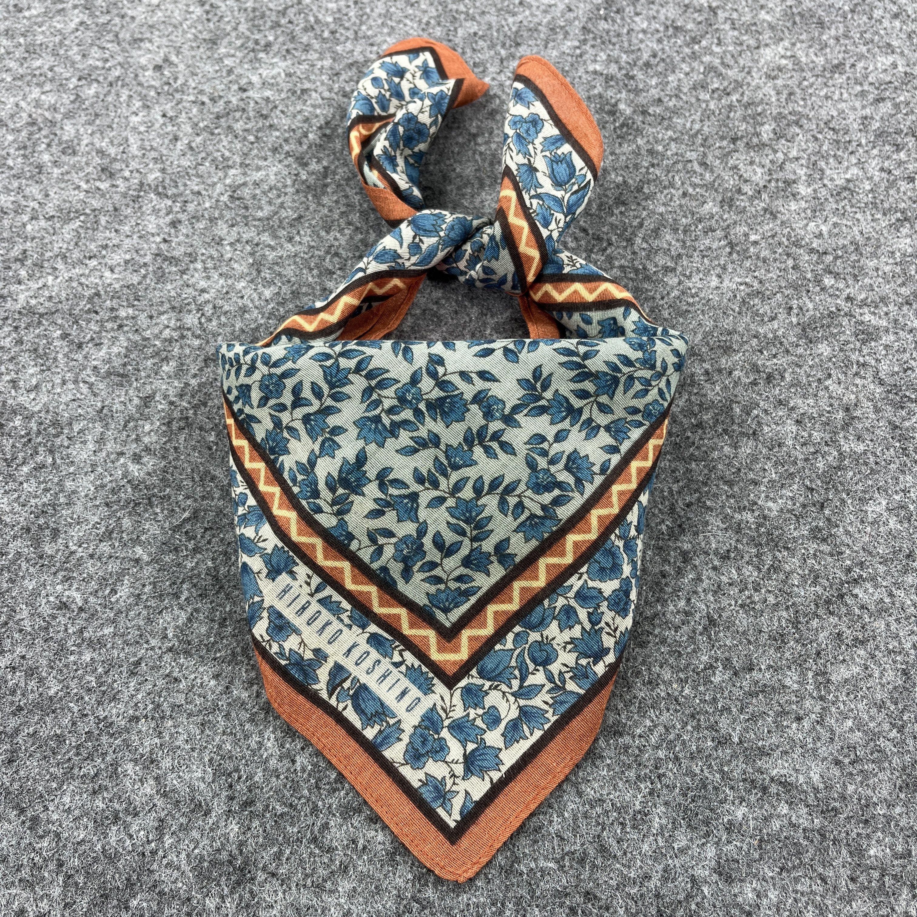 Vintage Hiroko Koshino Handkerchief / Bandana / Neckerchief B505 Size ONE SIZE - 1 Thumbnail