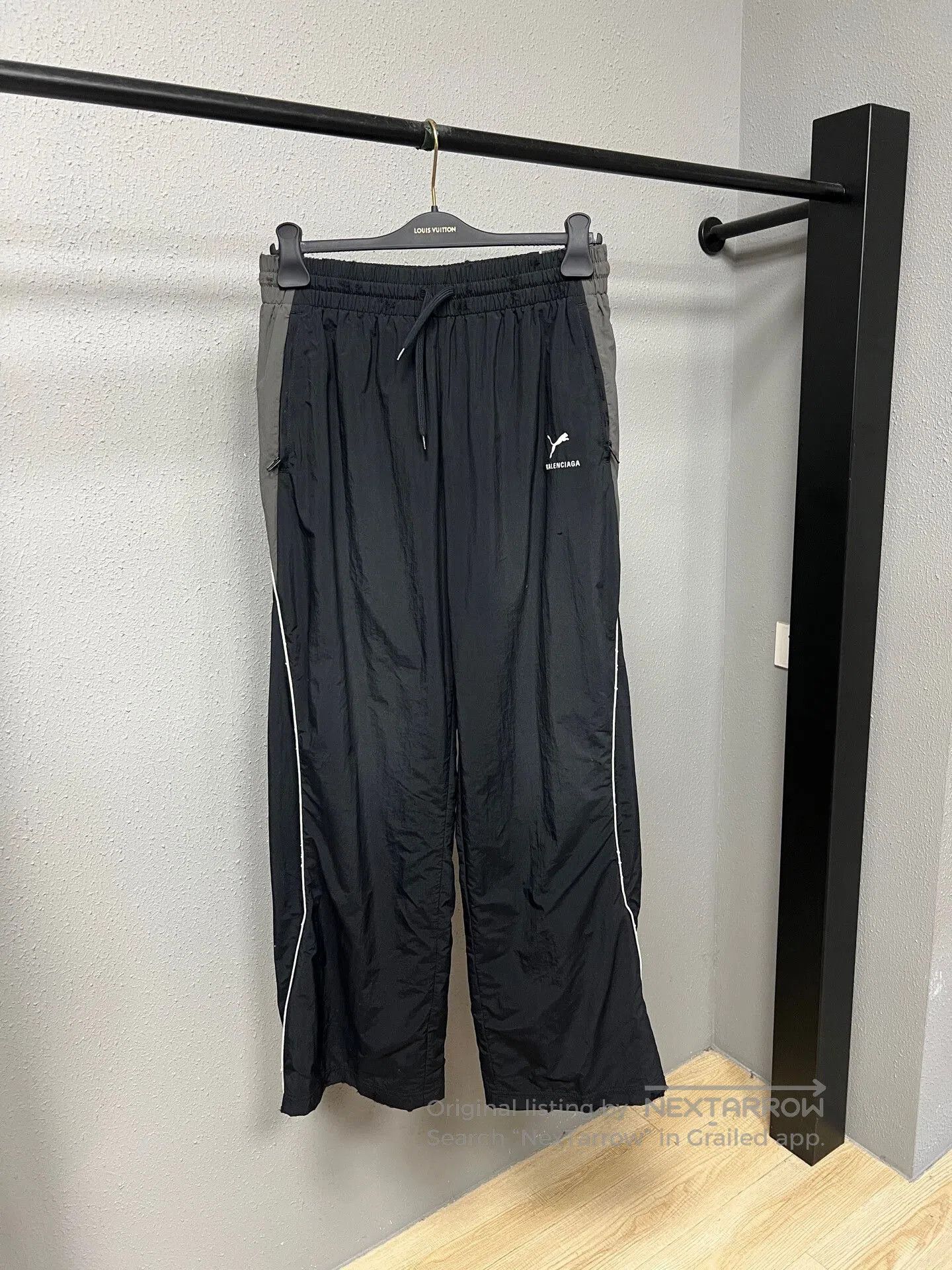 Balenciaga balenciaga x puma athletic pants in black. Size US 30 / EU 46 - 1 Thumbnail
