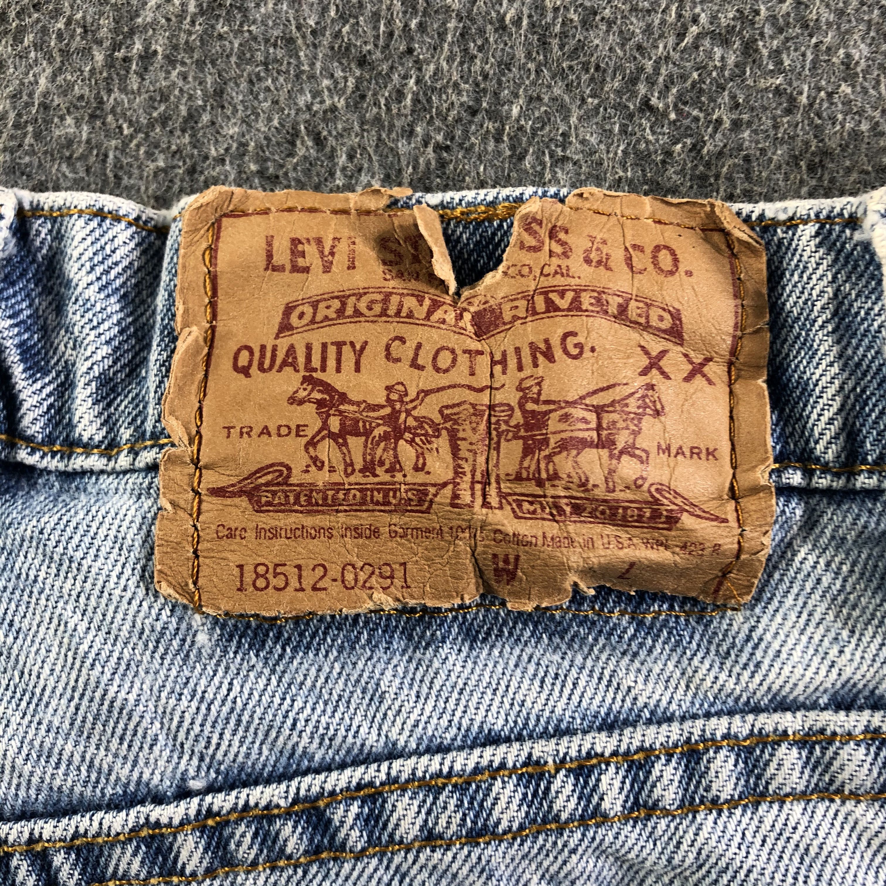 Levi's 90s Vintage Light Wash Levis 512 Jeans-J3503 Size 28" / US 6 / IT 42 - 5 Thumbnail