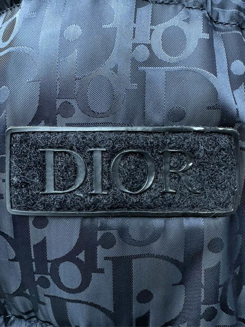 Dior Dior Full-print stand-up collar short black down coat Size US S / EU 44-46 / 1 - 9 Thumbnail