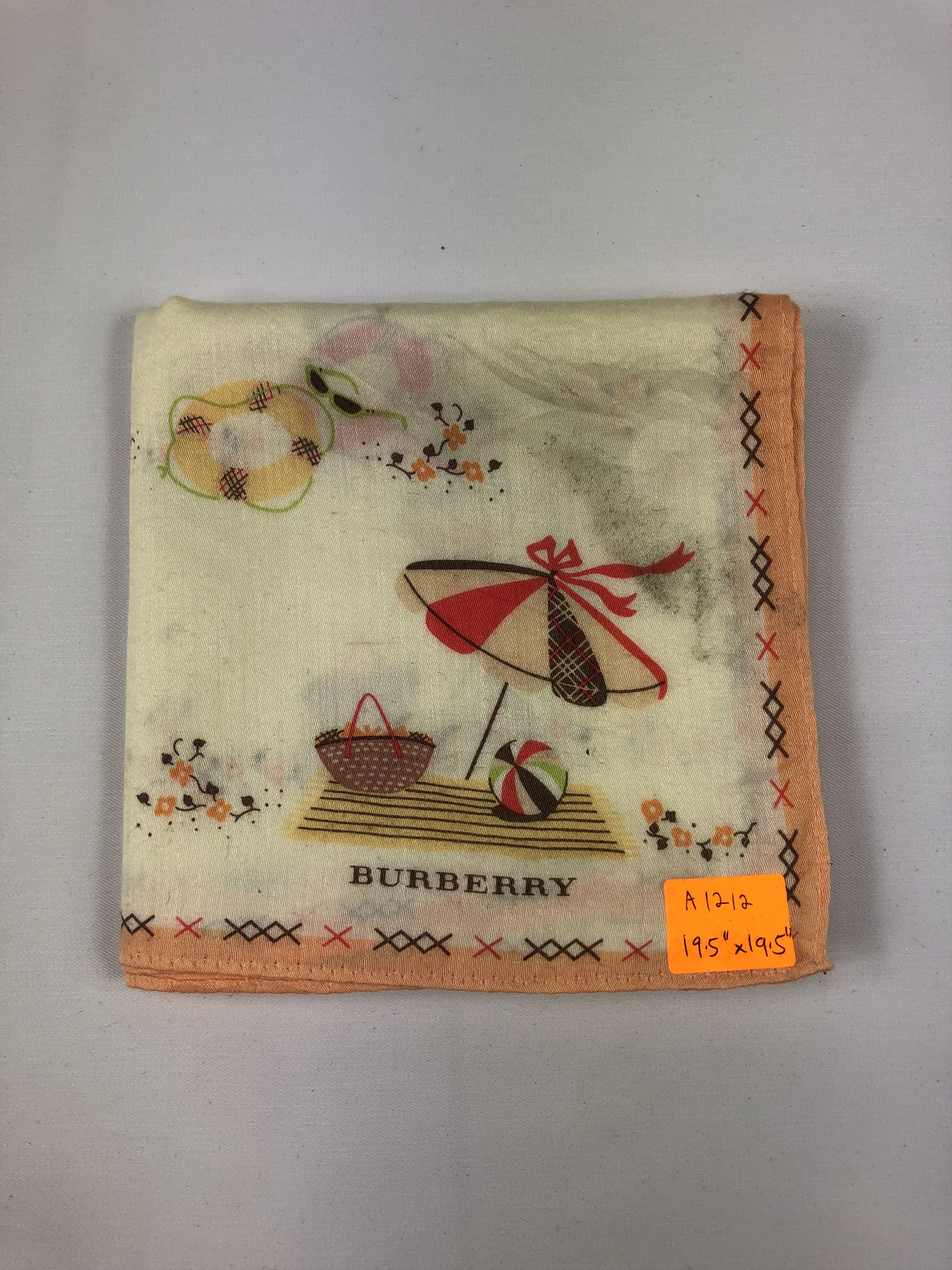 Burberry Burberry Handkerchief / Bandana / Neckerchief Size ONE SIZE - 7 Thumbnail