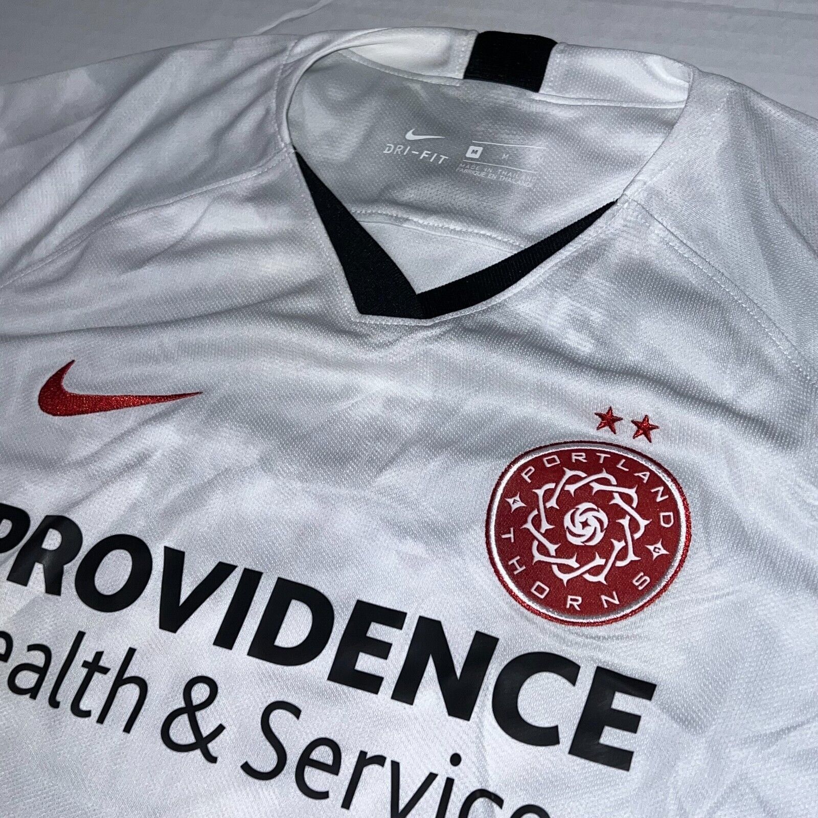 Nike 2019 Nike Portland Thorns FC Stadium Away Jersey Sz Medium Size M / US 6-8 / IT 42-44 - 3 Thumbnail