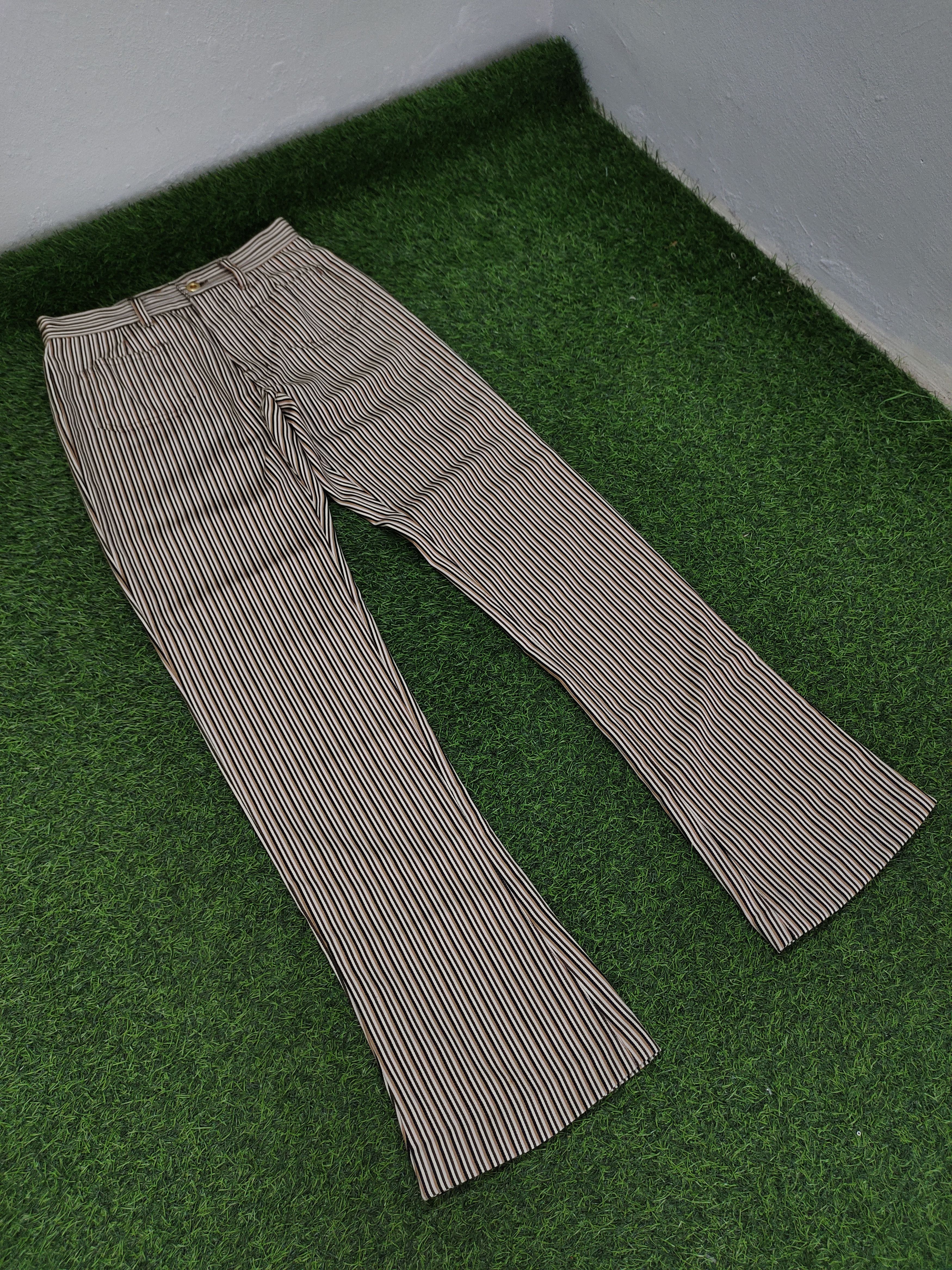 Hysteric Glamour Flare Pants Hysteric Glamour Striped Pants Bootcut 90s Size US 26 / EU 42 - 3 Thumbnail
