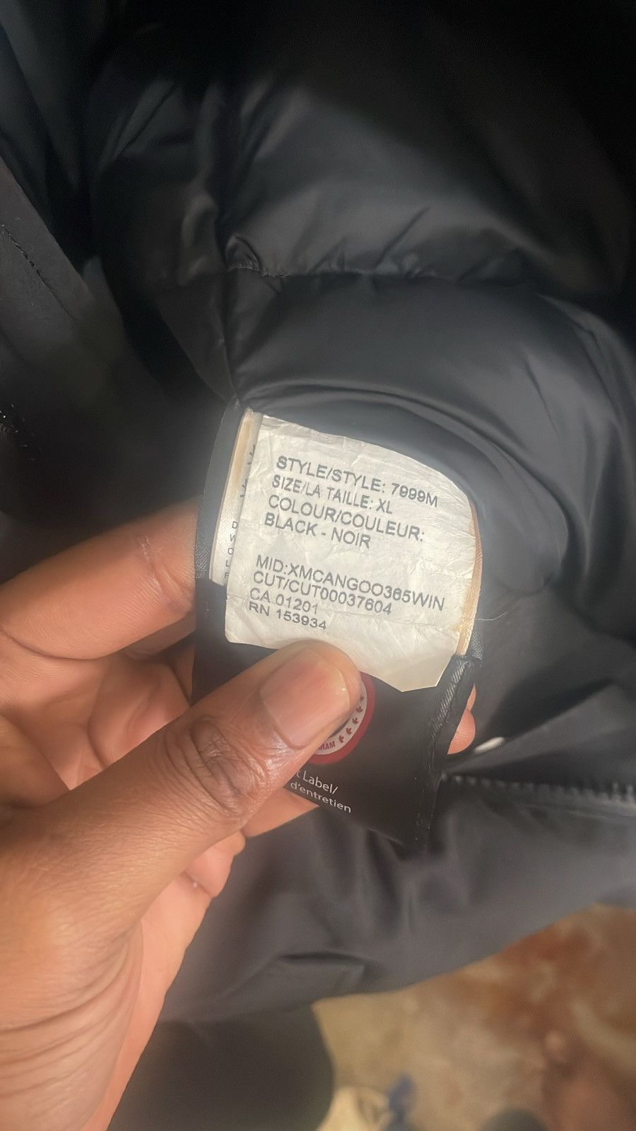 Canada Goose CANADA GOOSE BLACK PARKA Size US XL / EU 56 / 4 - 7 Thumbnail