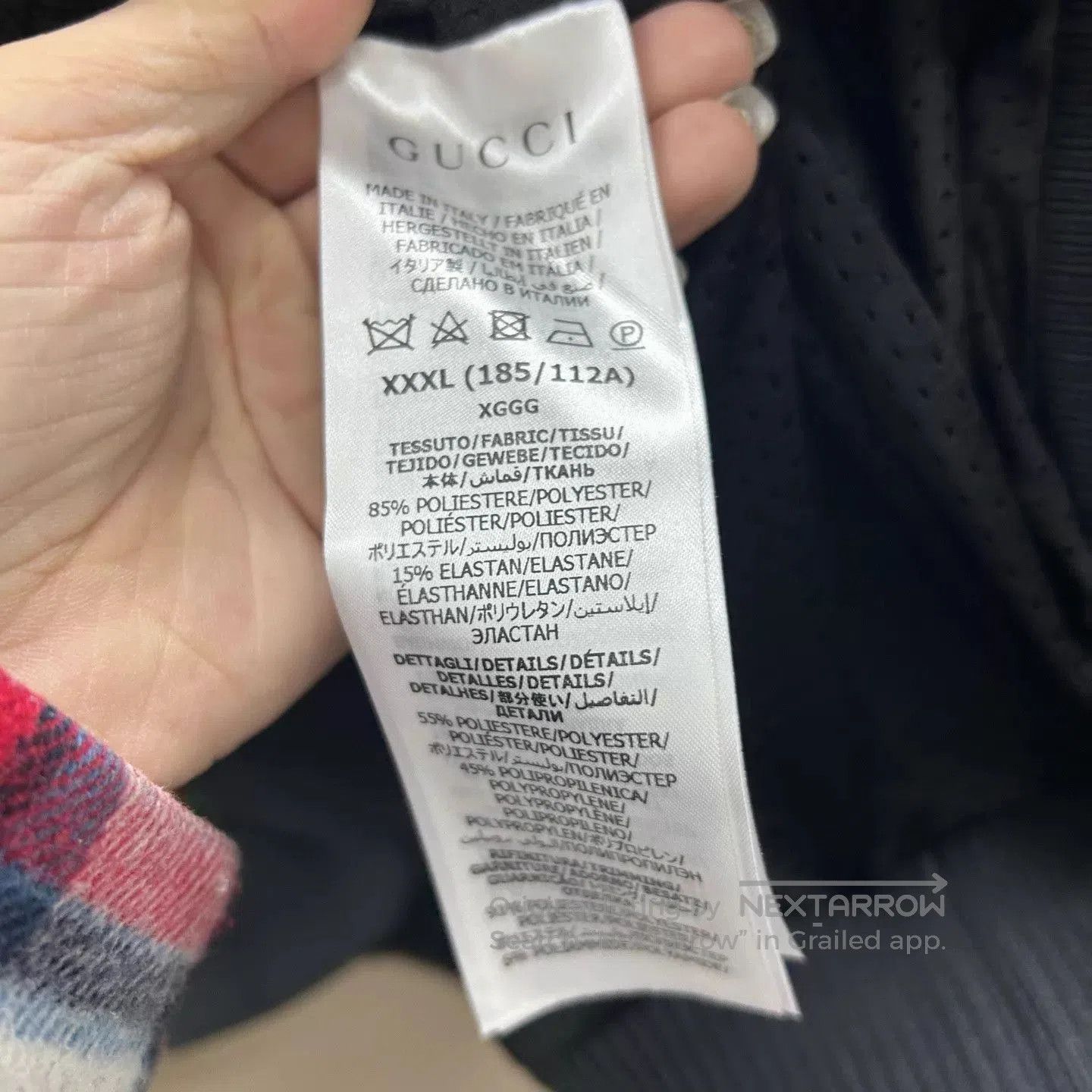 Gucci Black Patterned Zip-Up Hoodie. Size US XXL / EU 58 / 5 - 3 Thumbnail