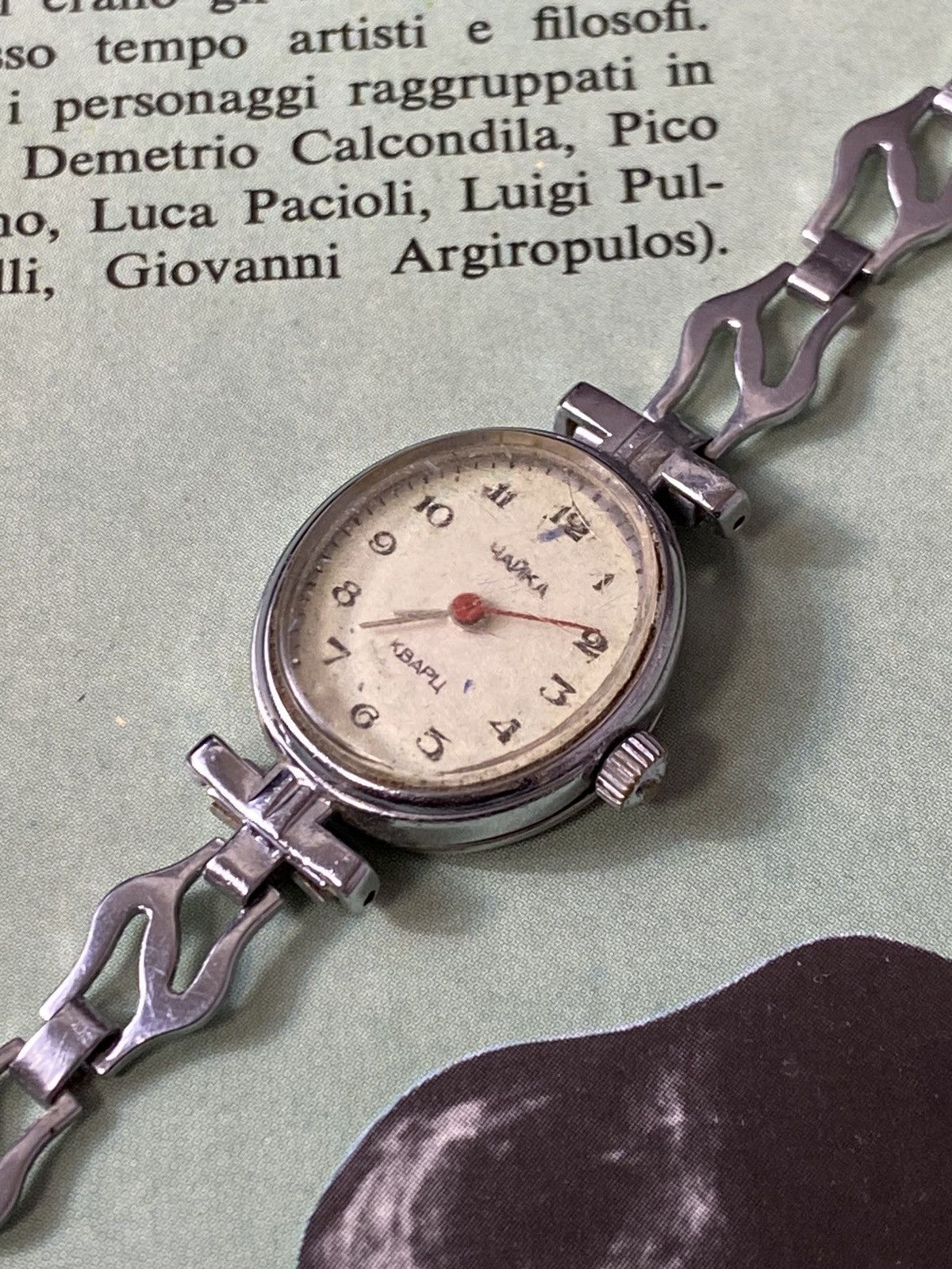 Jewelry Vintage Chaika Watch Quartz Rare Bracelet Size ONE SIZE - 2 Thumbnail