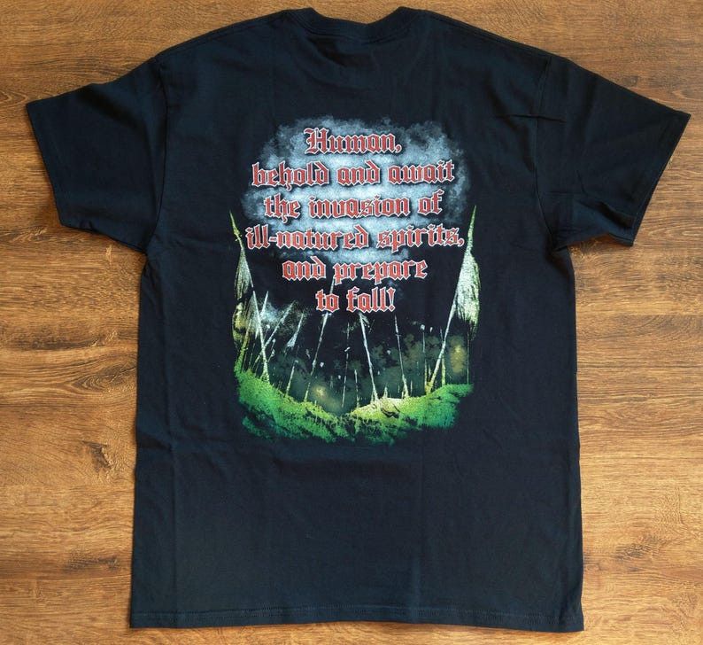 Gildan OLD MANS CHILD Ill-Natured Spiritual Invasion T-Shirt 2side Size US L / EU 52-54 / 3 - 3 Thumbnail