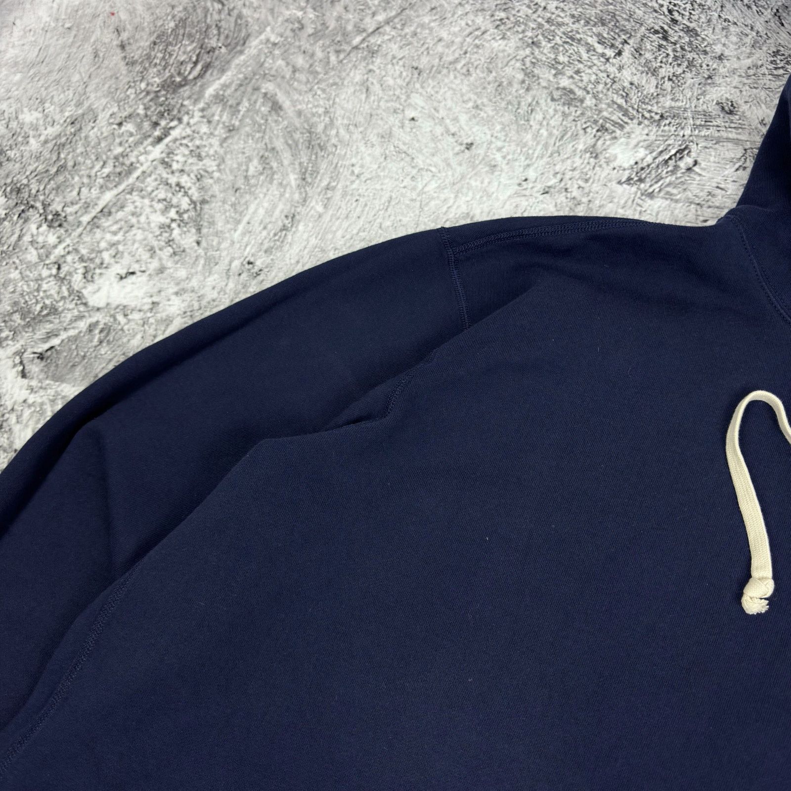 Polo Ralph Lauren Polo Ralph Lauren Men Navy Cotton Fleece Pullover Hoodie 2XL Size US XXL / EU 58 / 5 - 7 Thumbnail