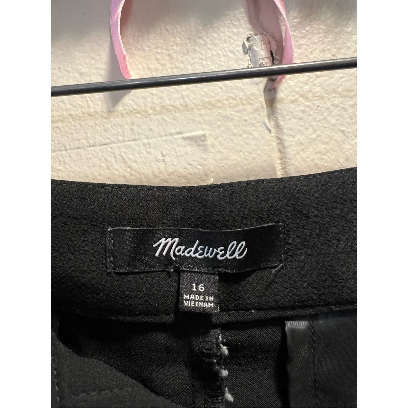 Madewell Madewell Black Dress Pants Woman’s Size 16 - Flawed/ Missing Size 38" / US 16 / IT 52 - 10 Thumbnail