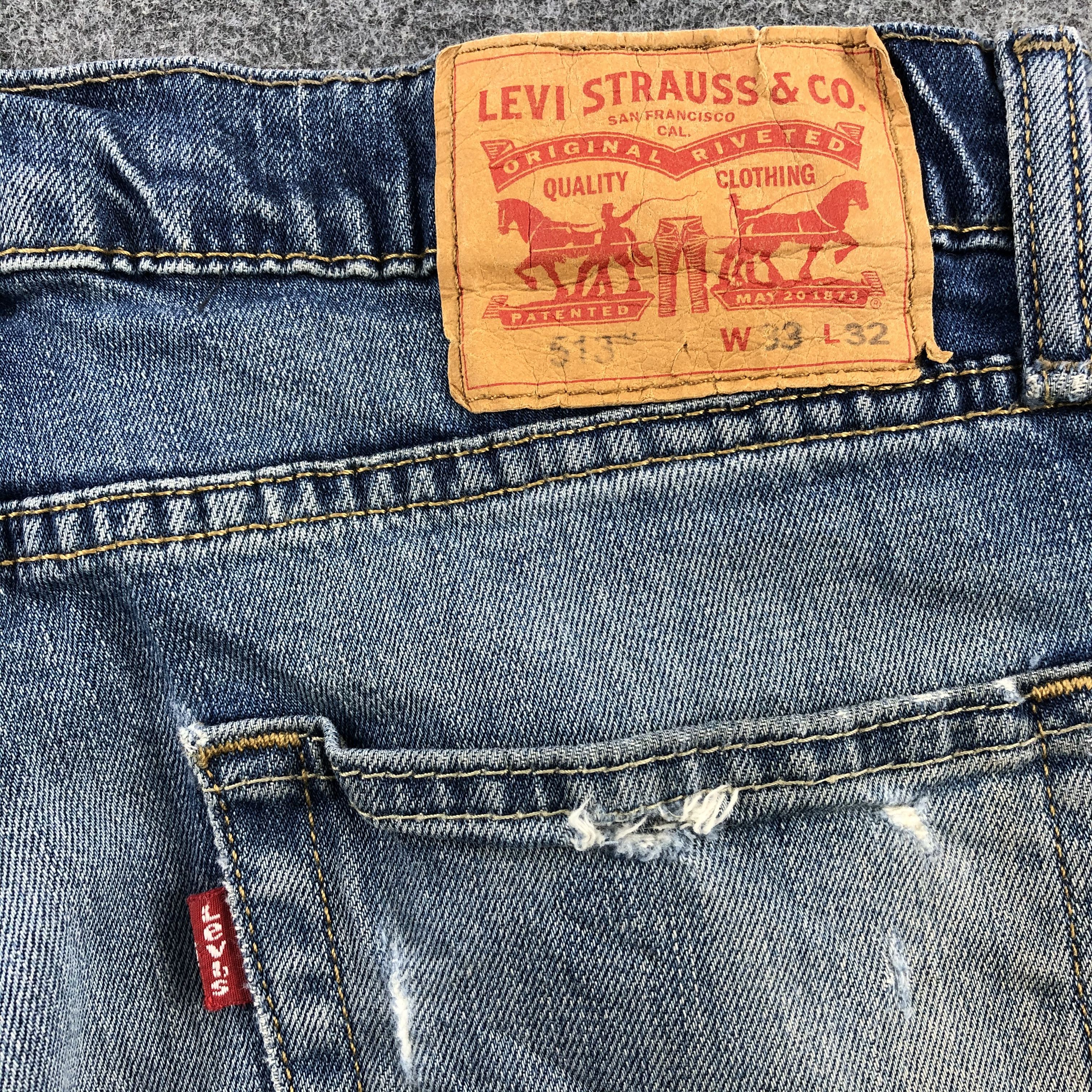 Levi's × Vintage Vintage Light Wash Levis 513 Jeans-JM1823 Size US 32 / EU 48 - 6 Thumbnail