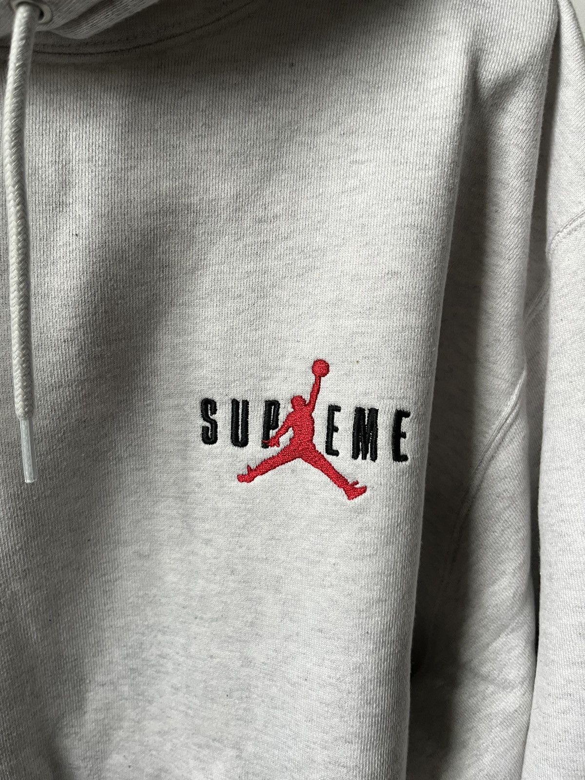 Jordan Brand × Supreme Supreme Jordan Hooded Sweatshirt Size US S / EU 44-46 / 1 - 2 Thumbnail