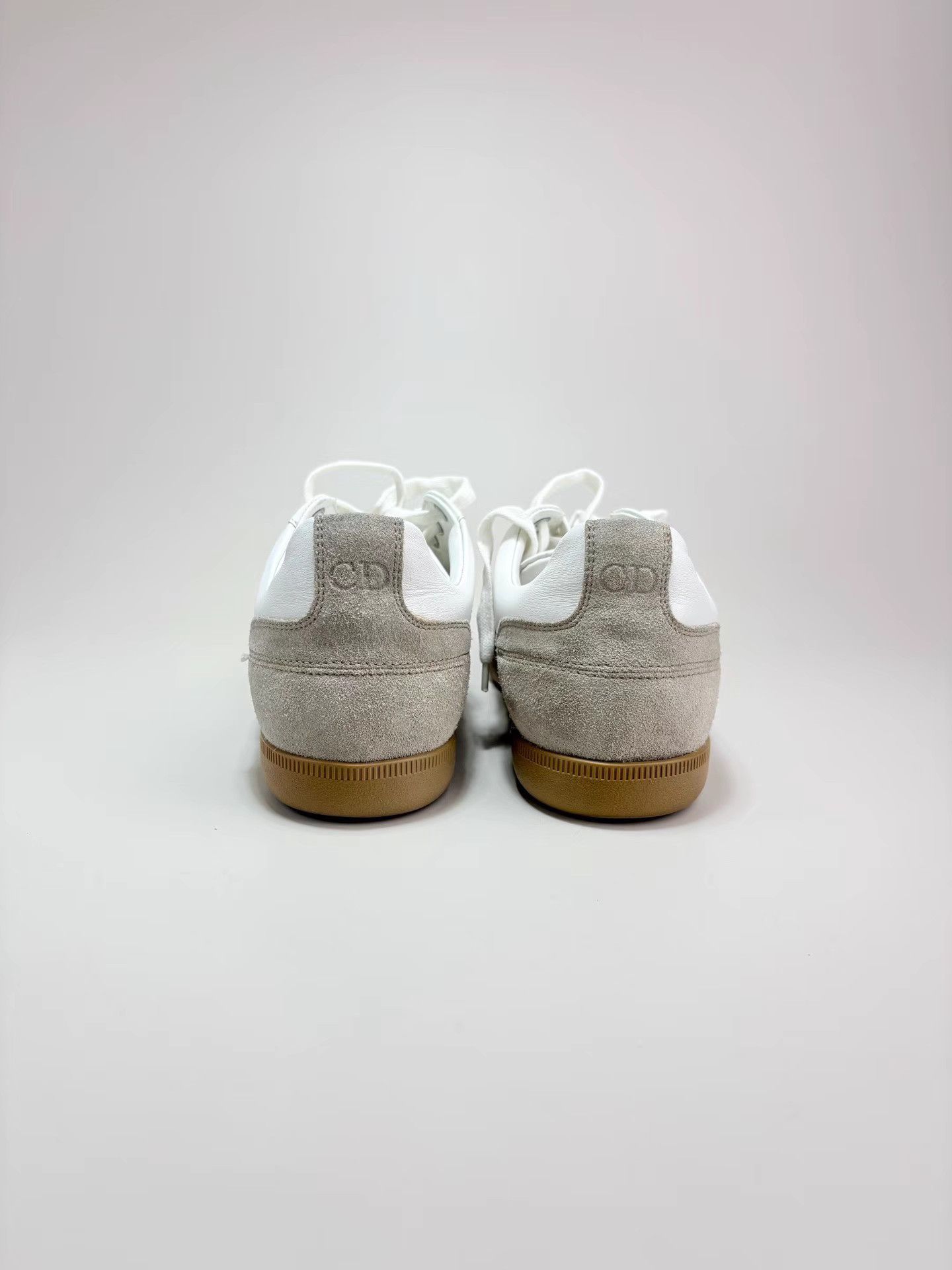 Dior DIOR B01 White Calfskin Trainers Size US 7 / EU 40 - 3 Thumbnail