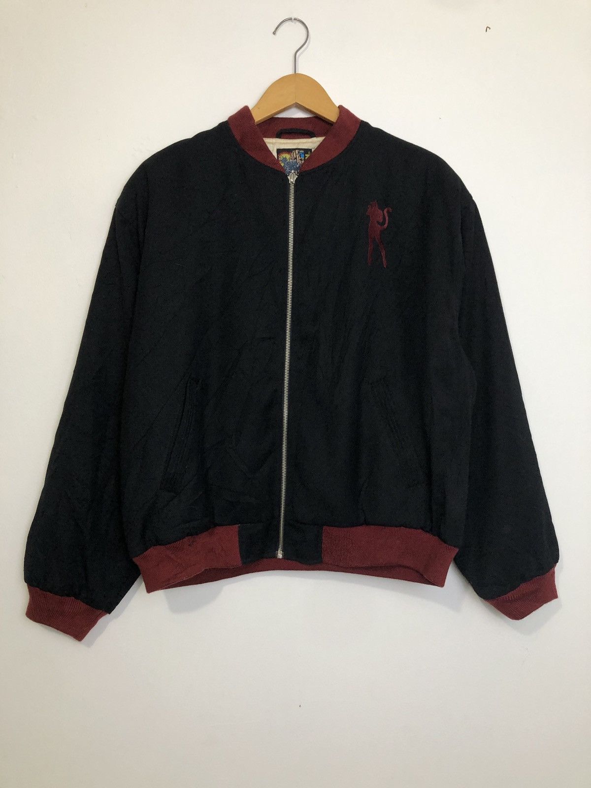 Japanese Brand Cream Soda Pink Dragon Jacket Size US L / EU 52-54 / 3 - 3 Thumbnail