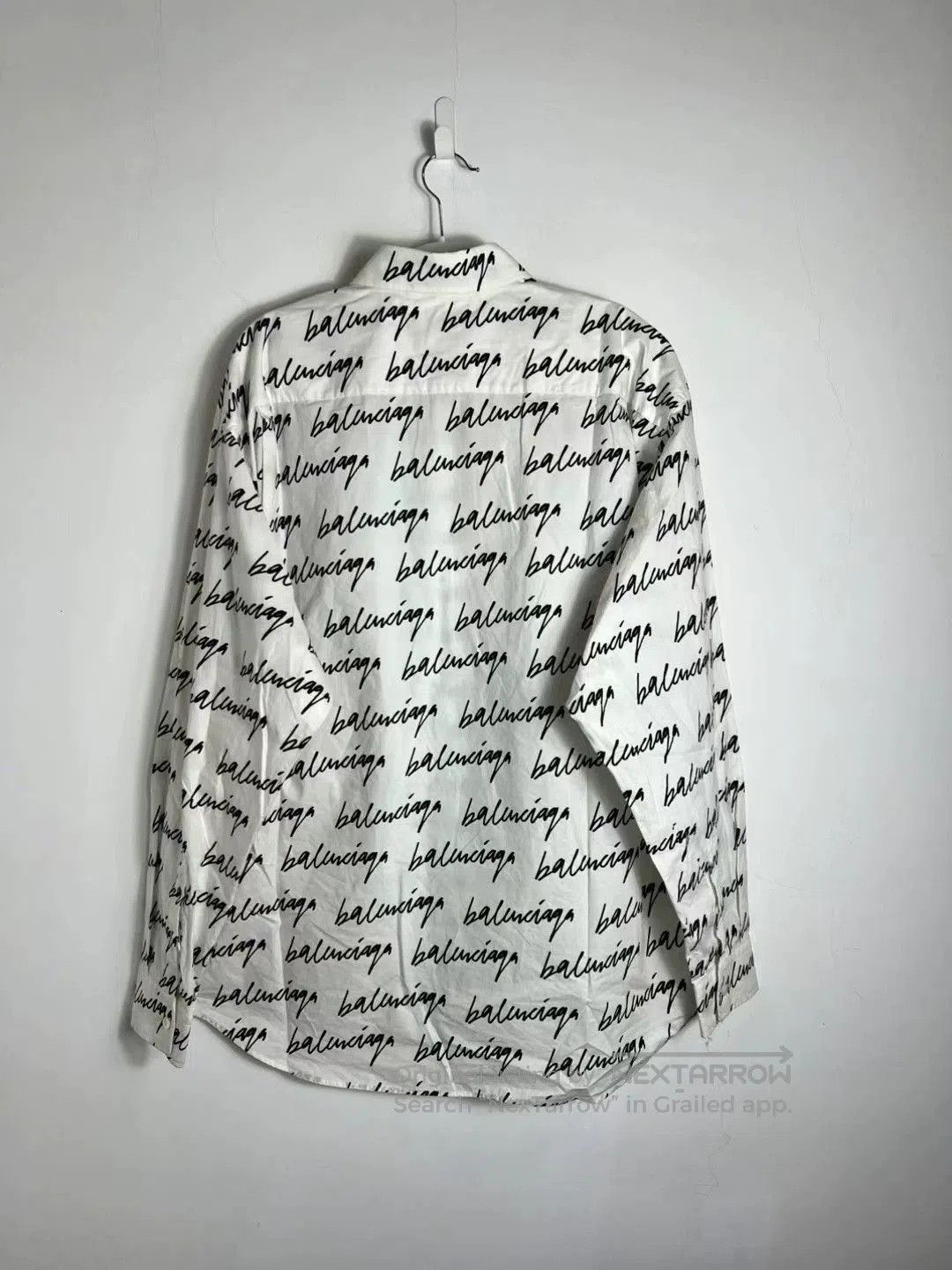 Balenciaga Balenciaga Logo Graffiti Print Shirt. Size US M / EU 48-50 / 2 - 2 Thumbnail