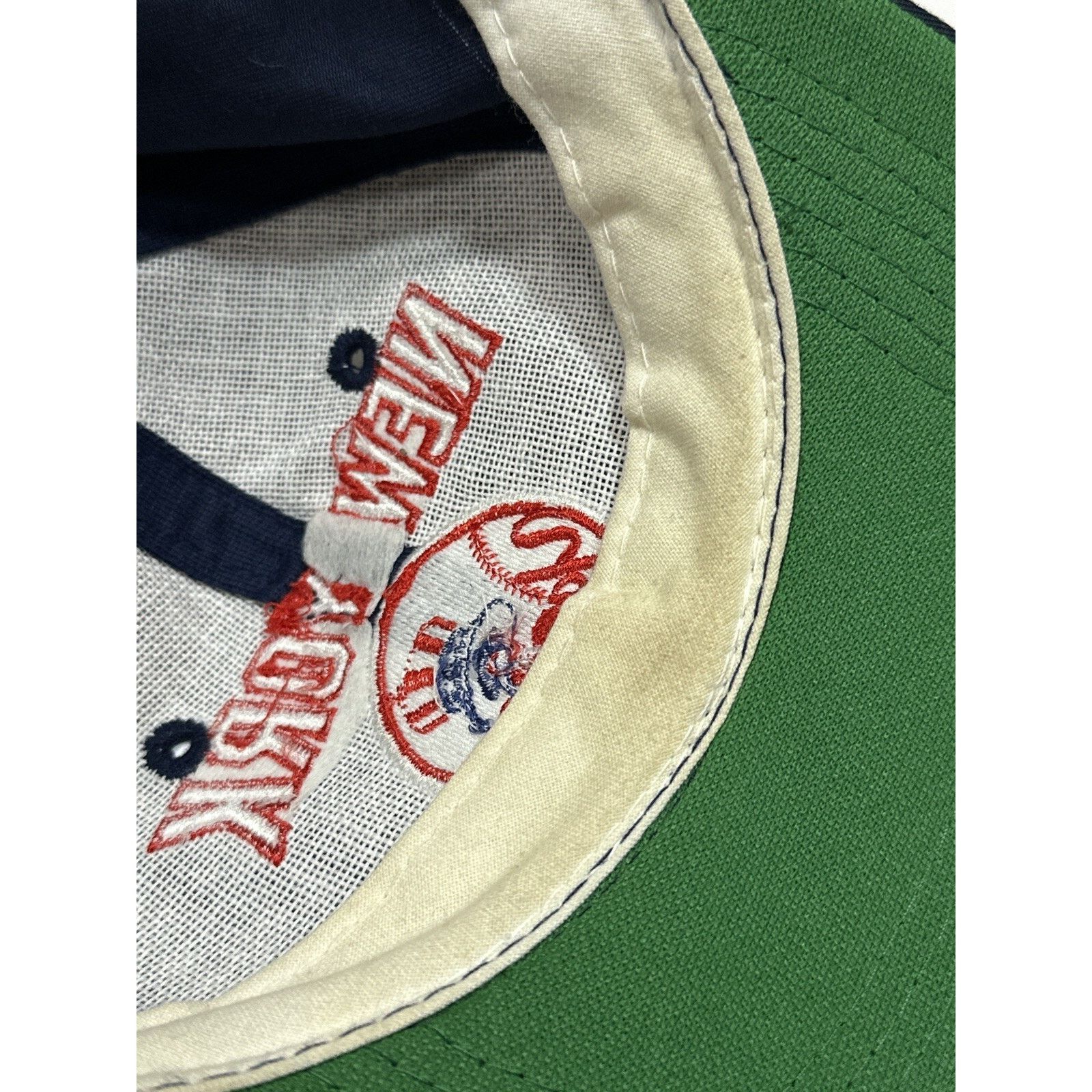 Vintage Vintage 1992 New York Yankees Baseball Men’s Navy Blue Cap Size ONE SIZE - 12 Thumbnail