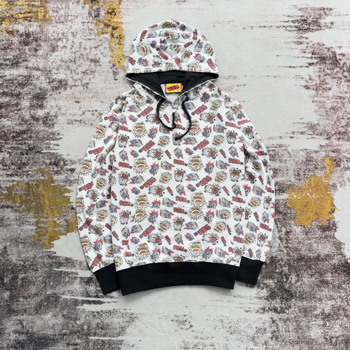 Anime VINTAGE DORAEMON JAPANESE MANGA SERIES HOODIE FULLPRINT Size US XL / EU 56 / 4 - 1 Thumbnail
