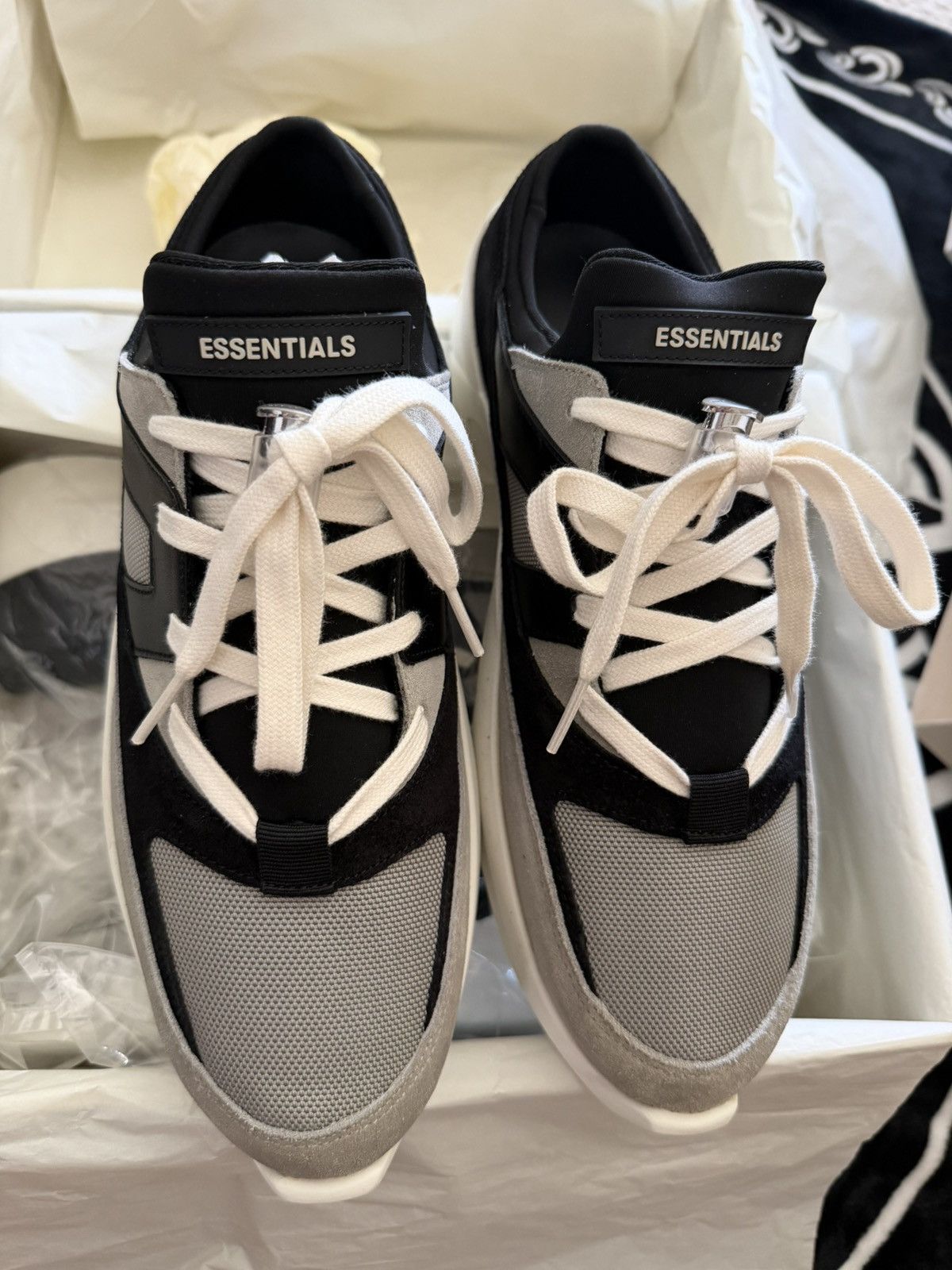 Fear of God FOG Fear Of God Essentials Backless Distance Runner sneaker Size US 5.5 / EU 38 - 4 Thumbnail