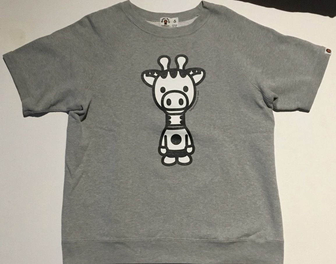 Bape Bape Baby Milo crew neck pullover sweatshirt Size US S / EU 44-46 / 1 - 1 Thumbnail